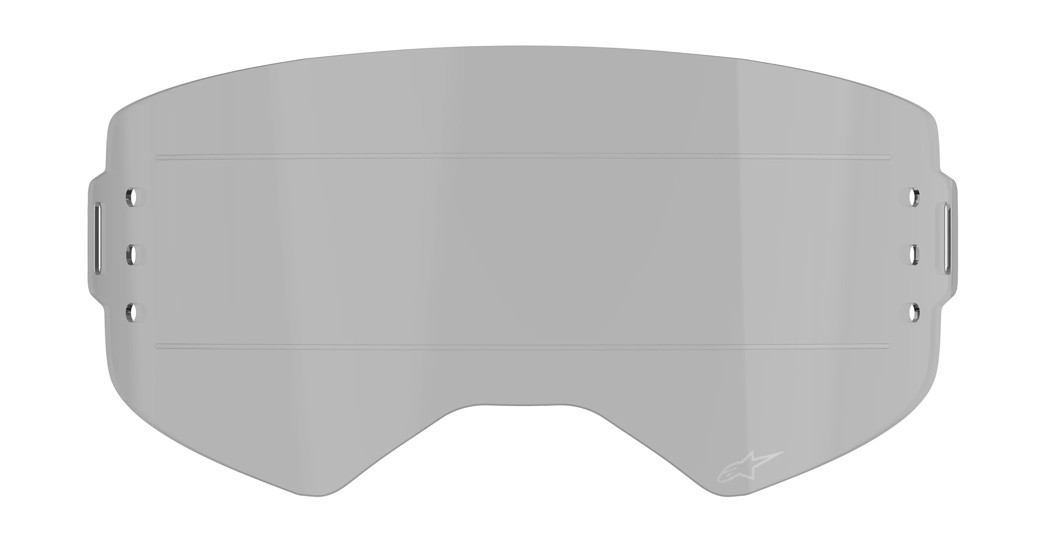 Alpinestars Lens Roll-Off Supertech - Injected Smoke