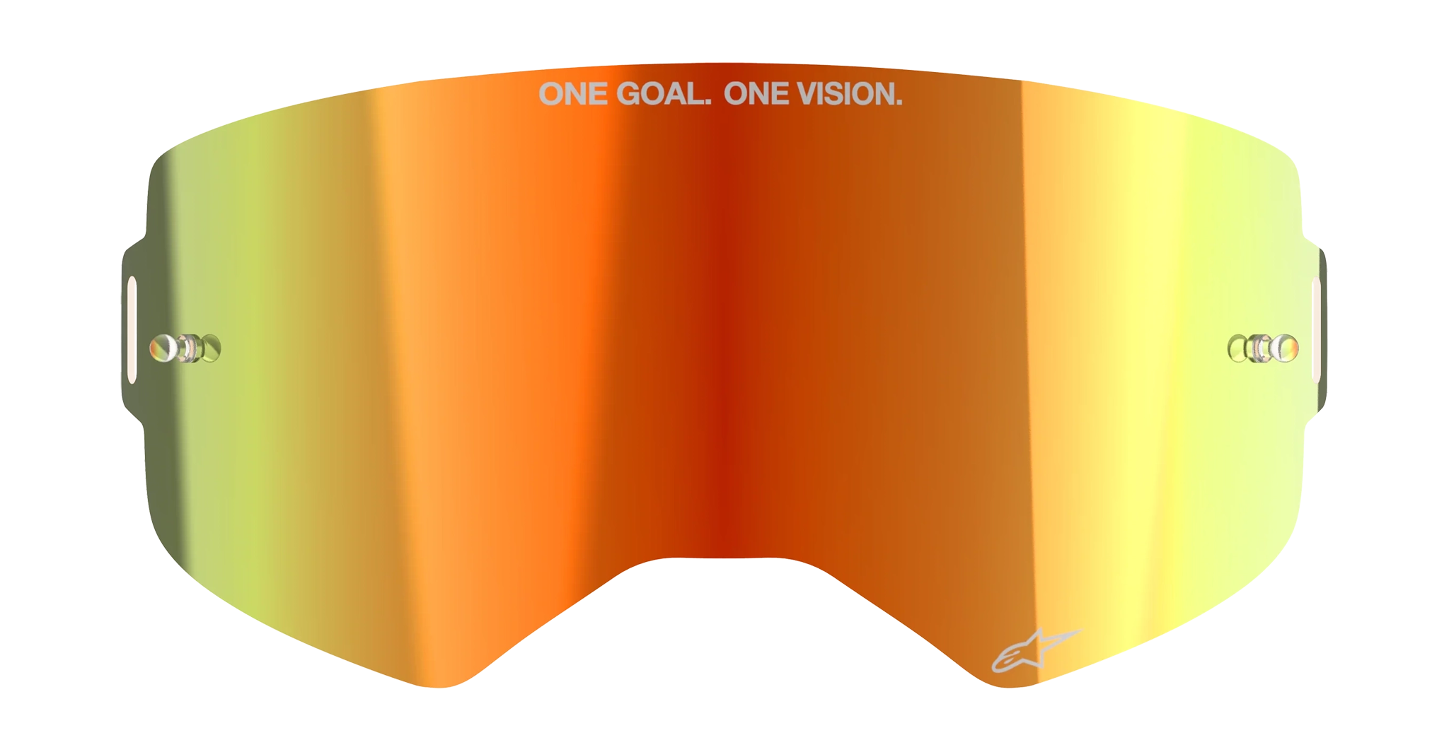 Alpinestars Lens Supertech - Injected Mirror Red