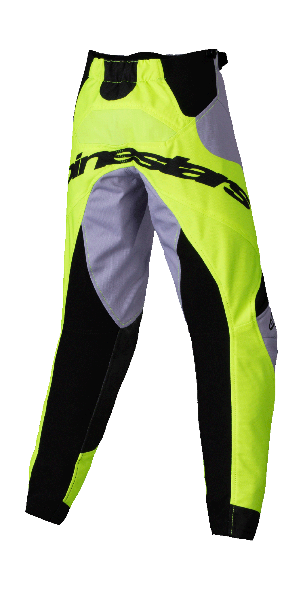 Alpinestars Mini Motocross Pants Racer Veil - Grey / Fluo Yellow