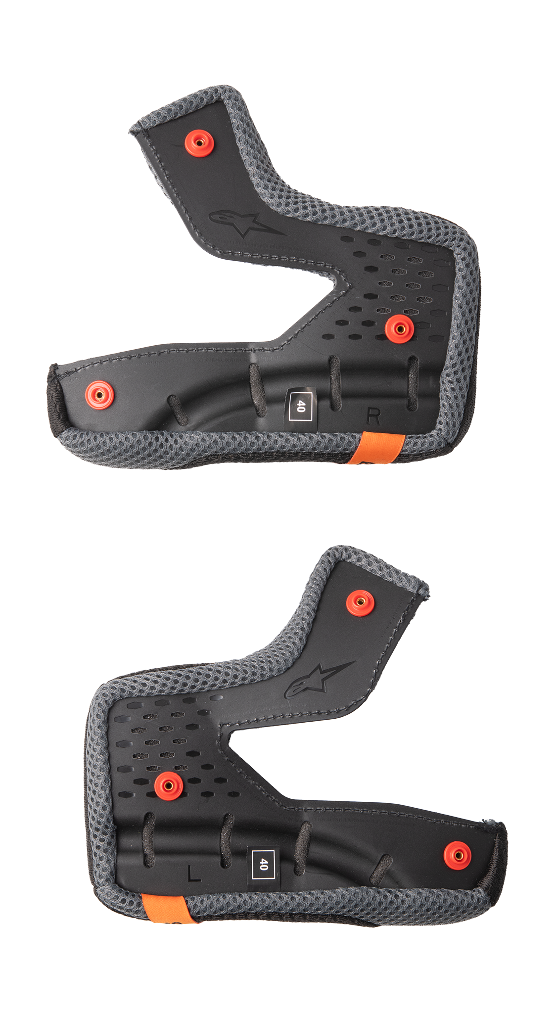 Alpinestars Cheek Pad Set S-M7 - Black