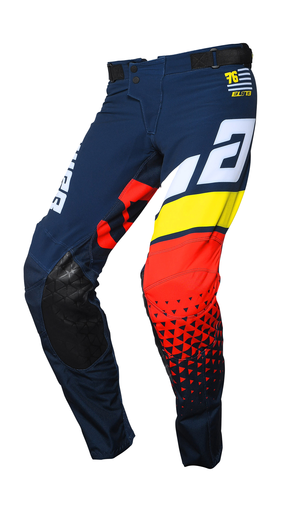 Answer Motocross Pants Elite Korza - Midnight / White / Pro Yellow / Red