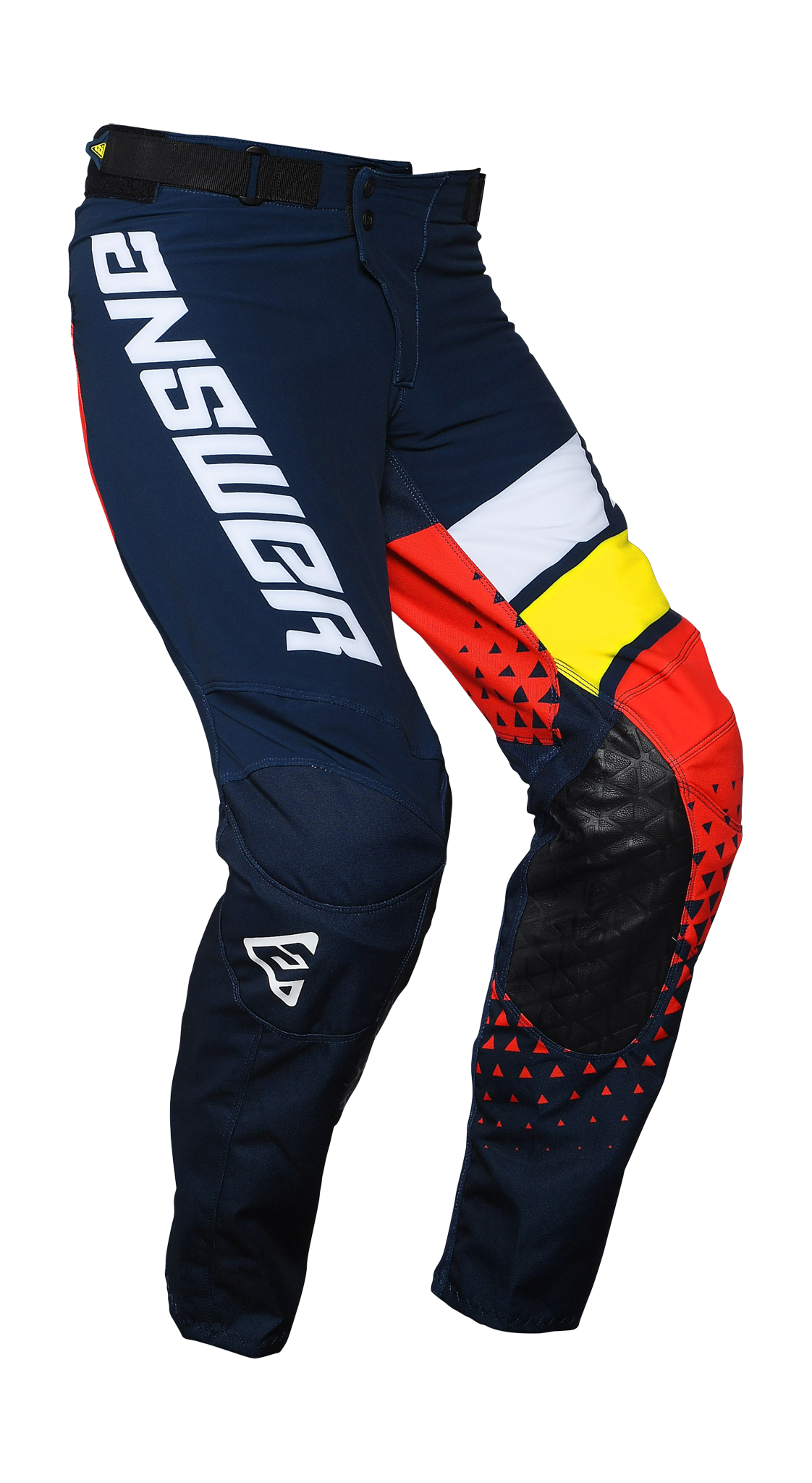 Answer Motocross Pants Elite Korza - Midnight / White / Pro Yellow / Red