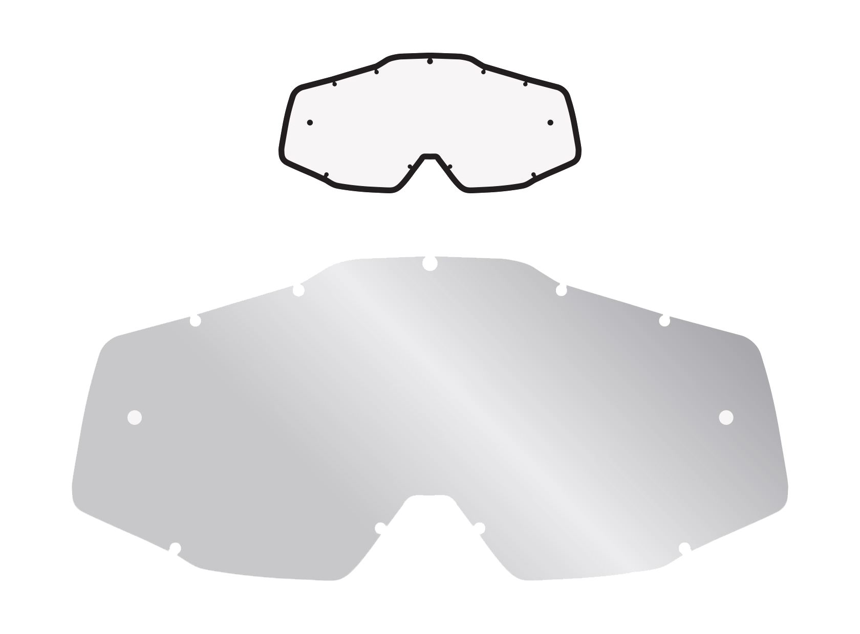 Armor Vision Lens 100% GEN1 RC1/AC1/ST1 - Standard Clear