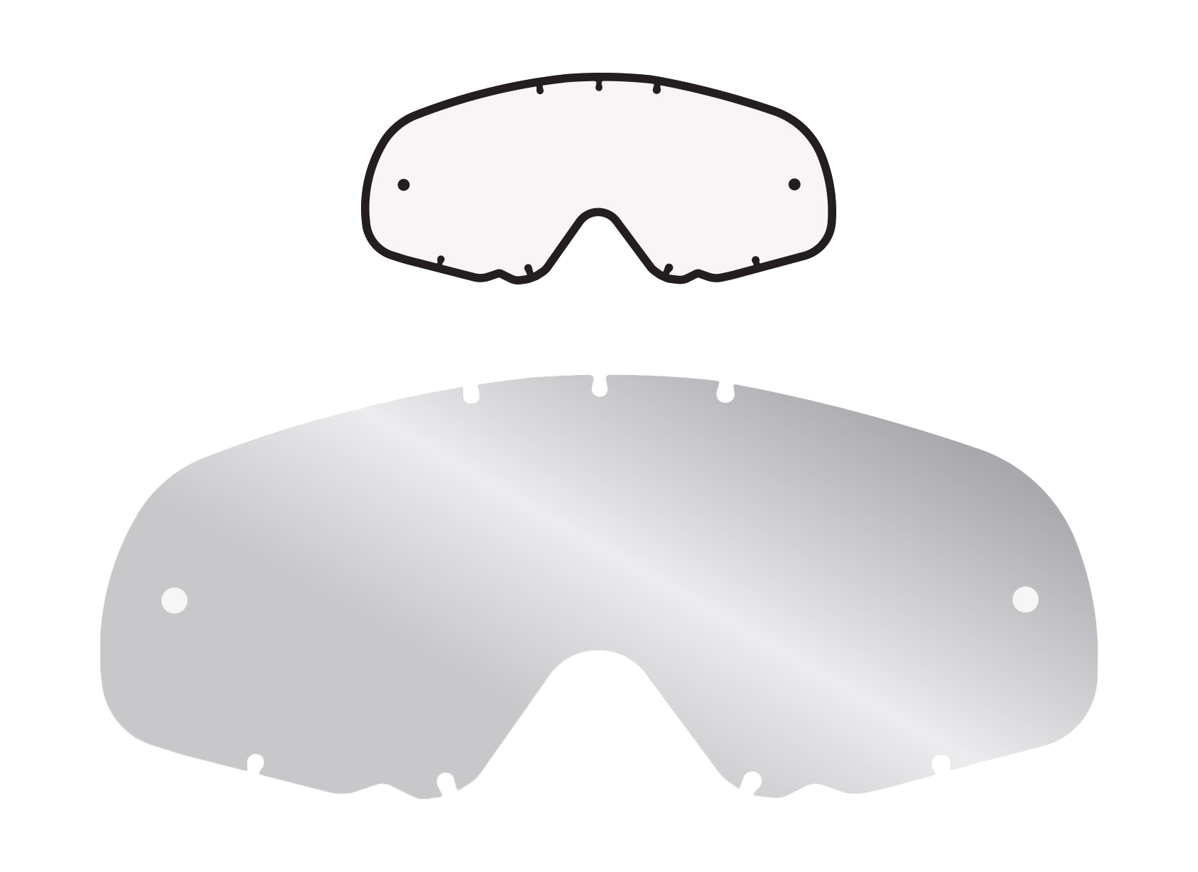 Armor Vision Lens Oakley Crowbar - Standard Clear