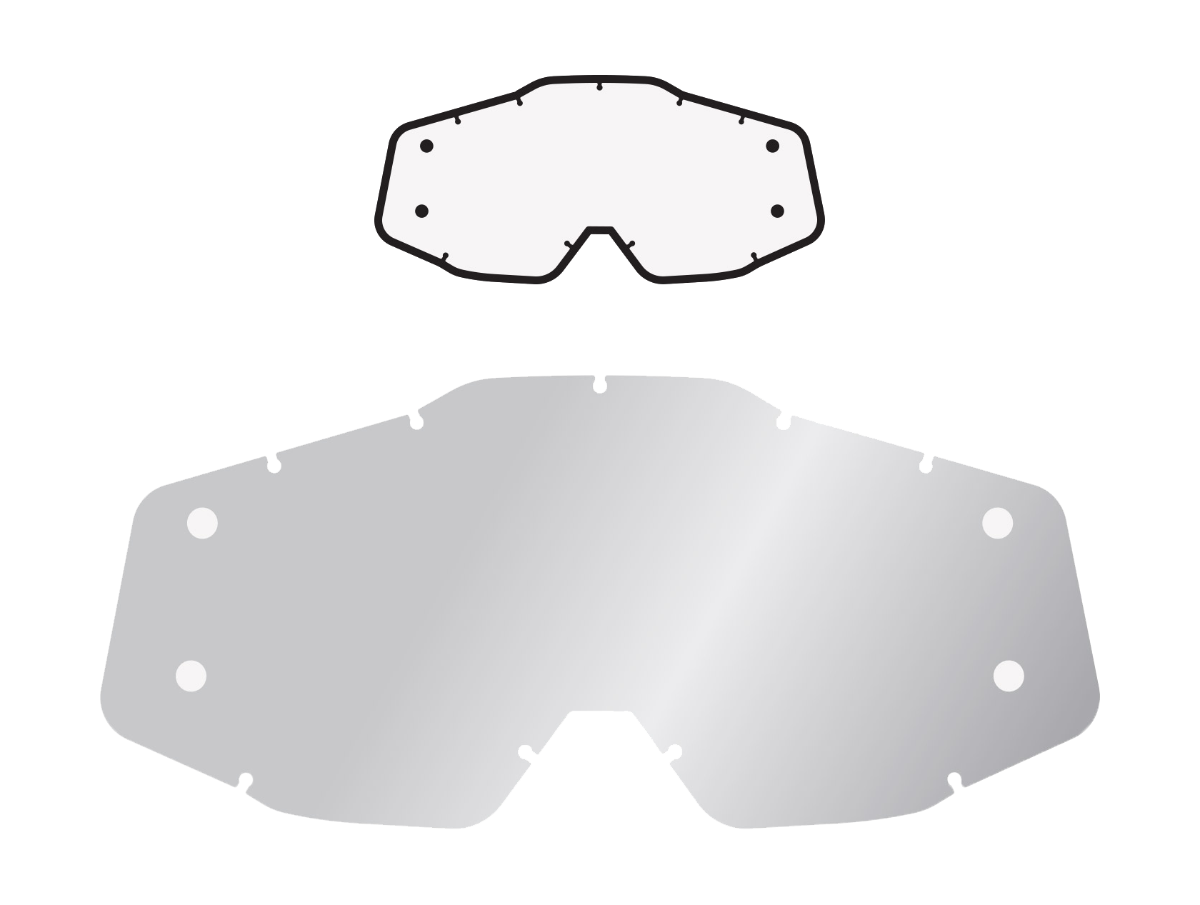 Armor Vision Lens Roll-Off 100% GEN1 RC1/AC1/ST1 - Standard Clear