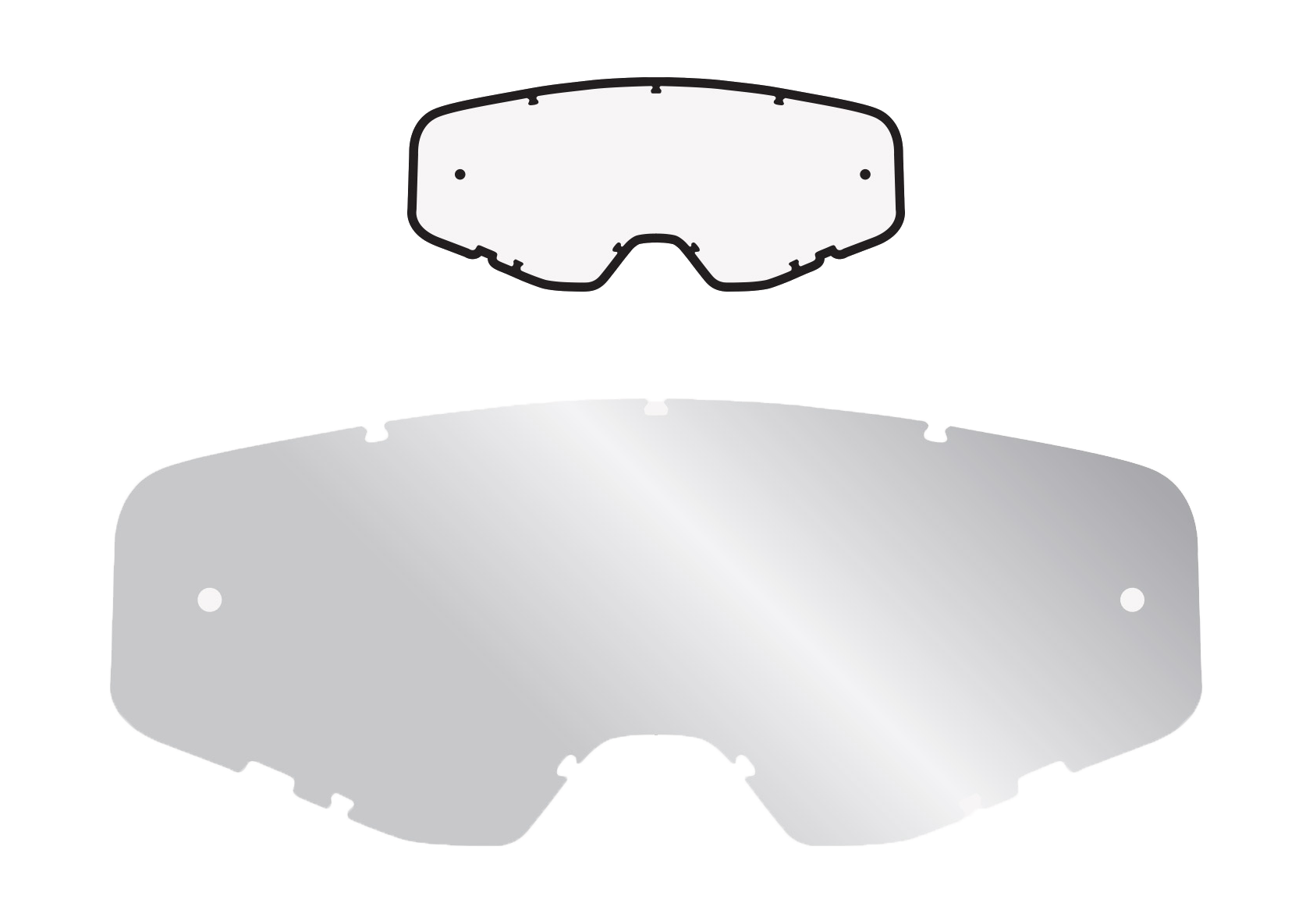 Armor Vision Lens Roll-Off Spy Foundation - Standard Clear