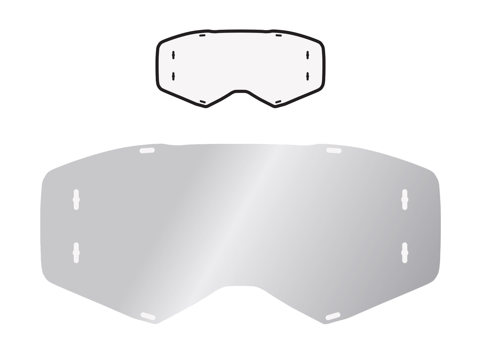 Armor Vision Lens Scott Prospect / Fury - Standard Clear