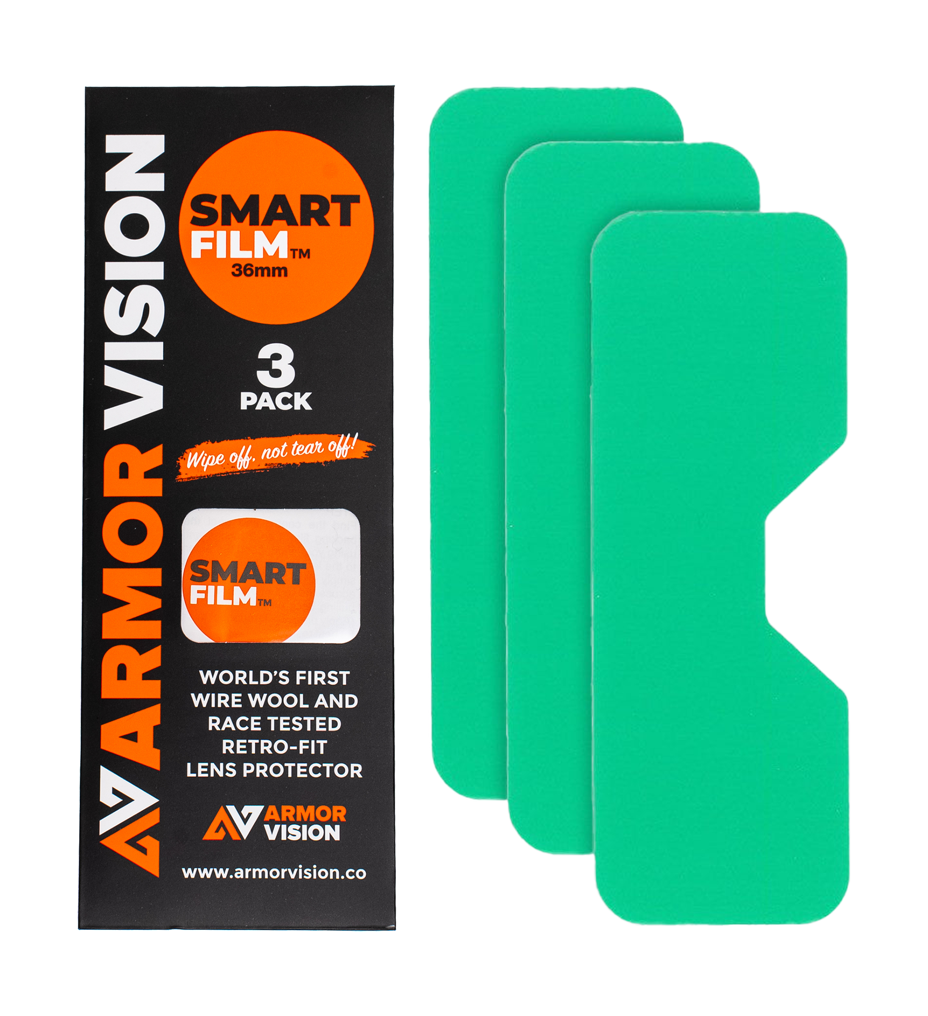 Armor Vision Lens Protector Smart Film - 36 mm - 3 Pcs