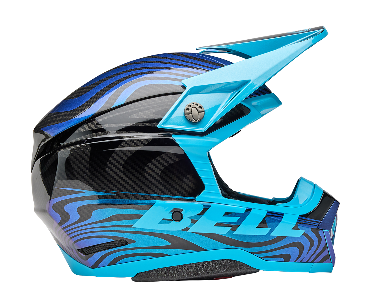 Bell Motocross Helmet Moto-10 Spherical Cortex - Blue