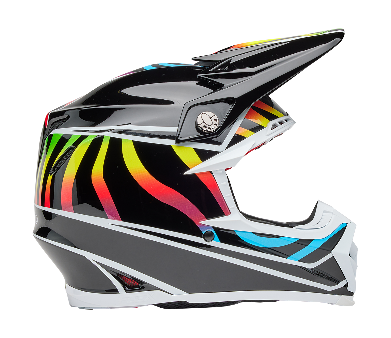 Bell Motocross Helmet Moto-9S Flex Drift - Black / Multi