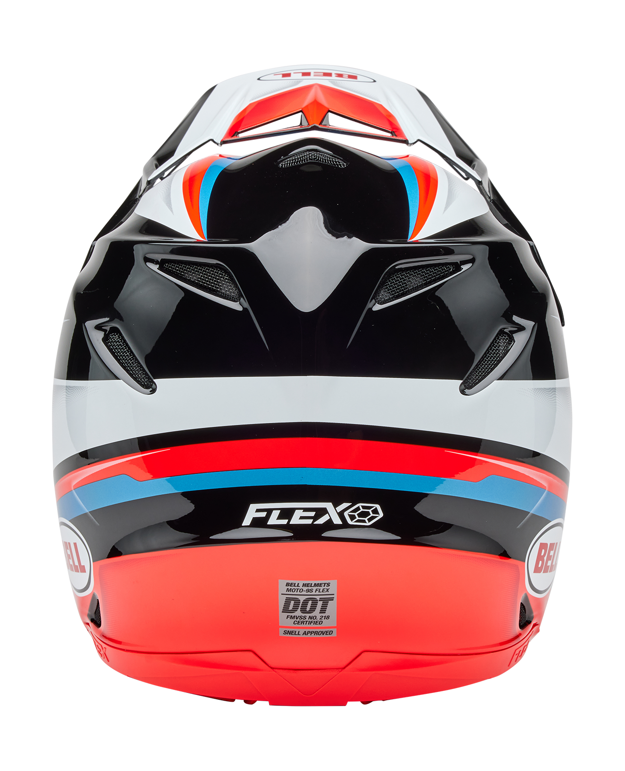 Bell Motocross Helmet Moto-9S Flex Merchant - Red / Black