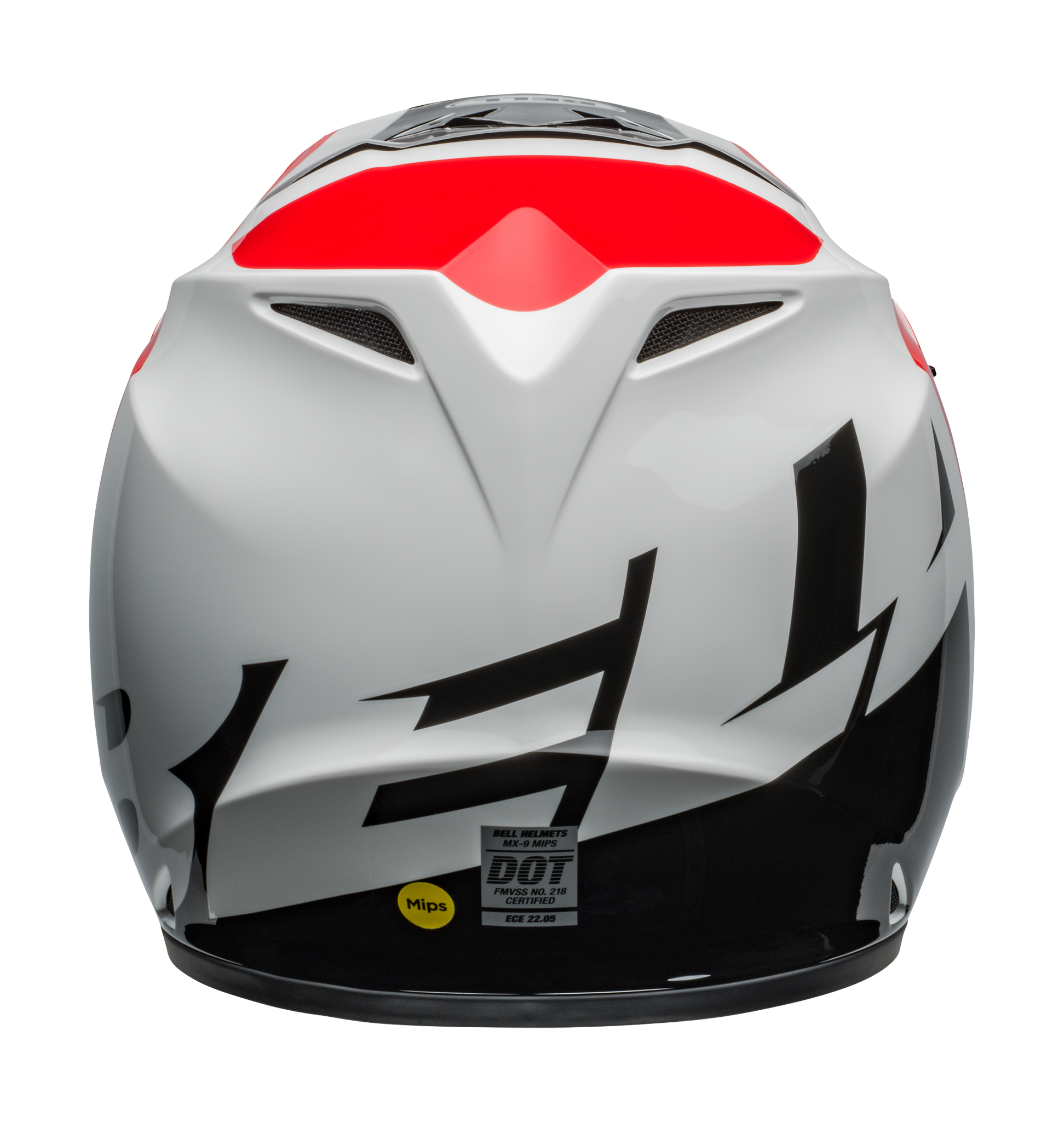 Bell Motocross Helmet MX-9 Alter Ego - Red