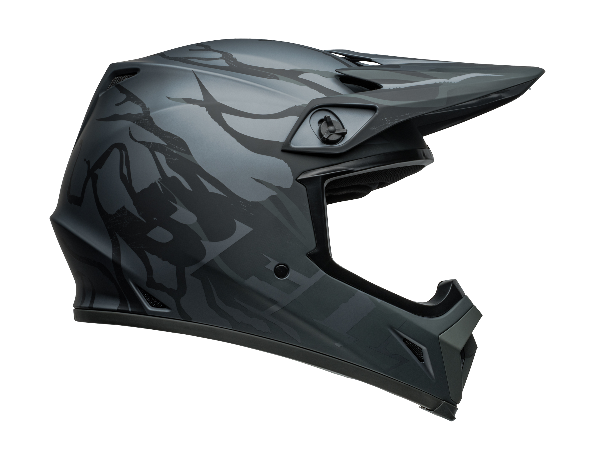 Bell Motocross Helmet MX-9 Decay - Matte Black