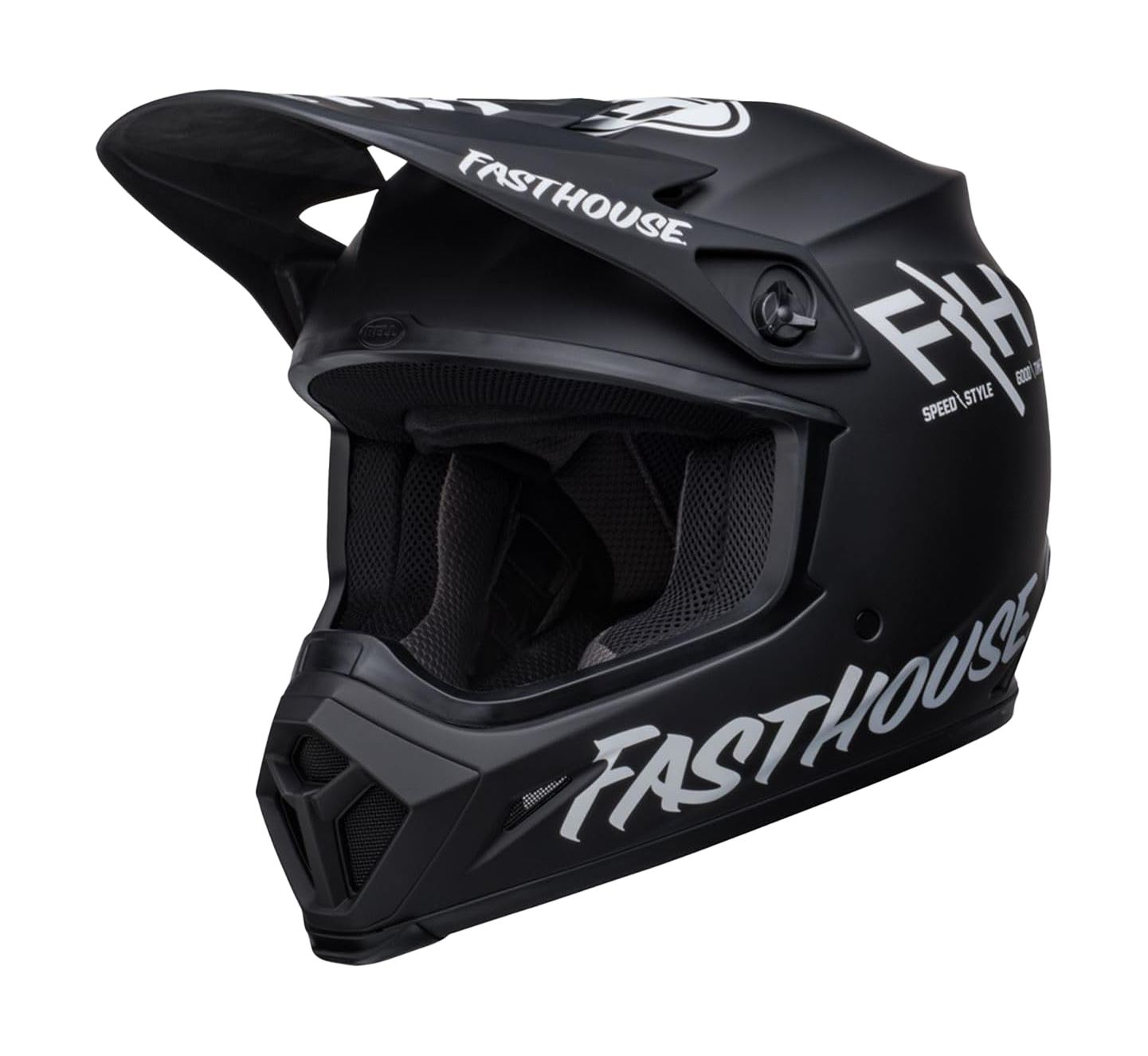 Bell Motocross Helmet MX-9 Fasthouse Prospect - Black / White