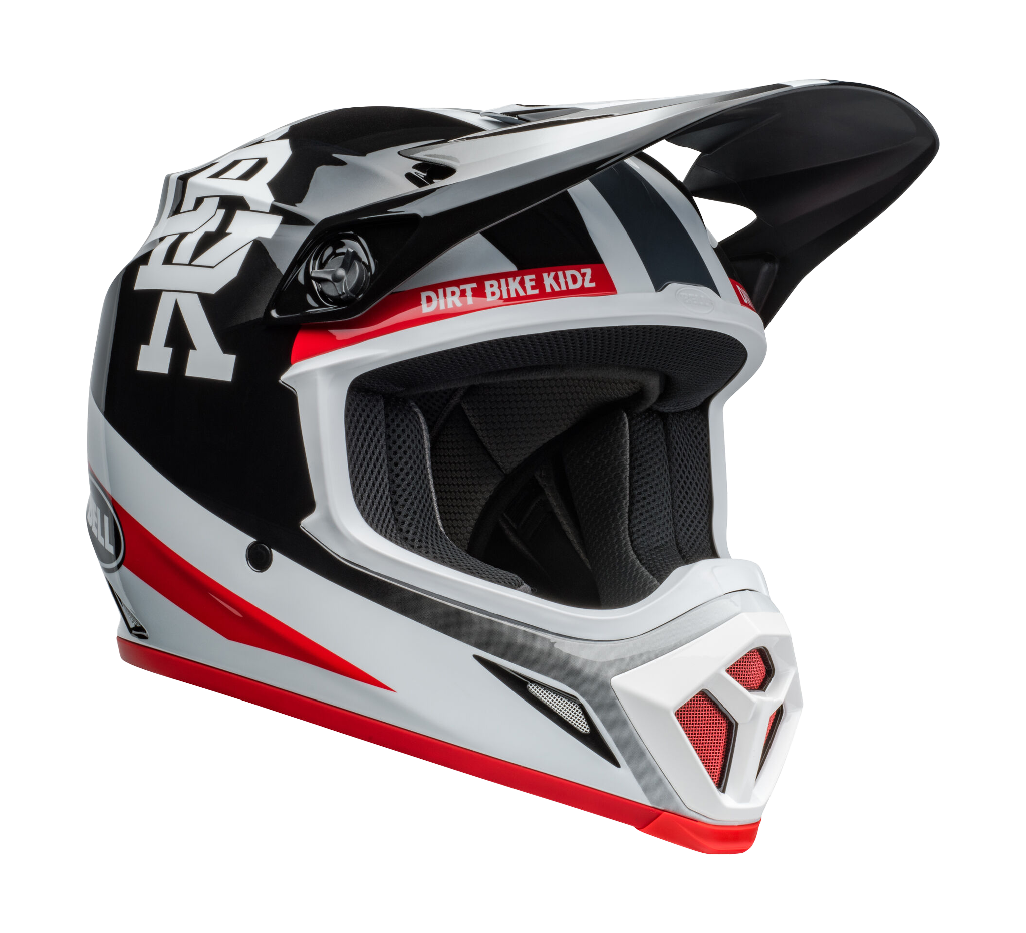 Bell Motocross Helmet MX-9 Twitch DBK 24 - Black / White