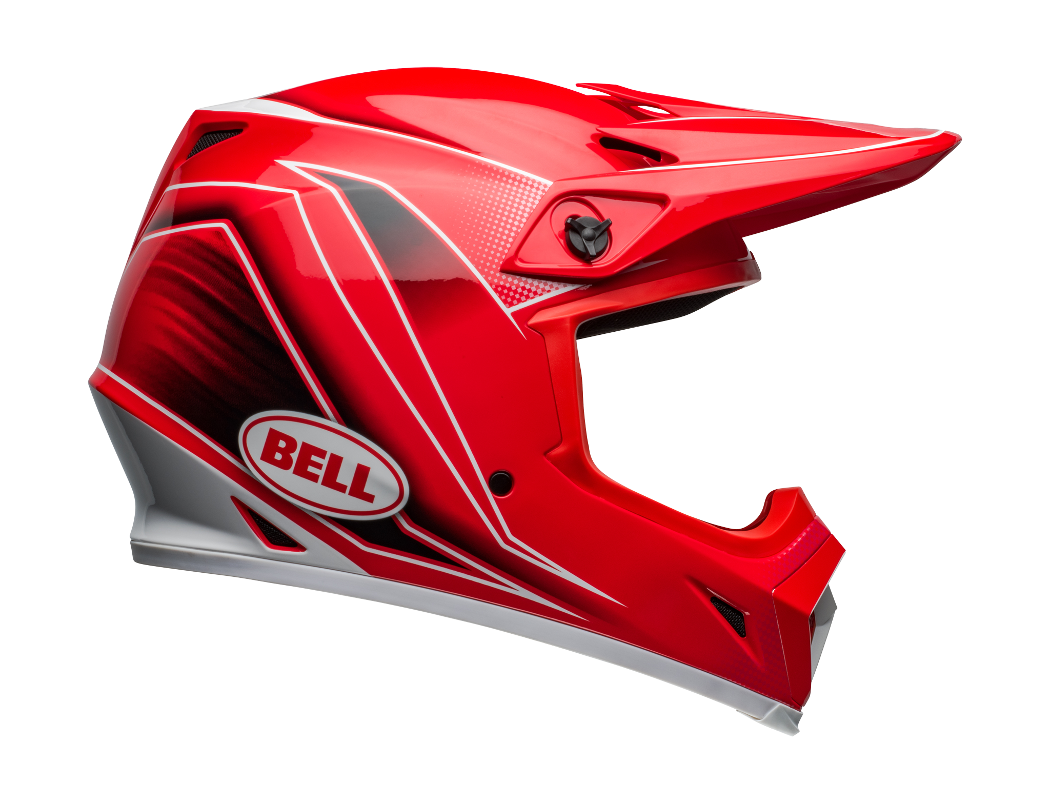 Bell Motocross Helmet MX-9 Zone - Red