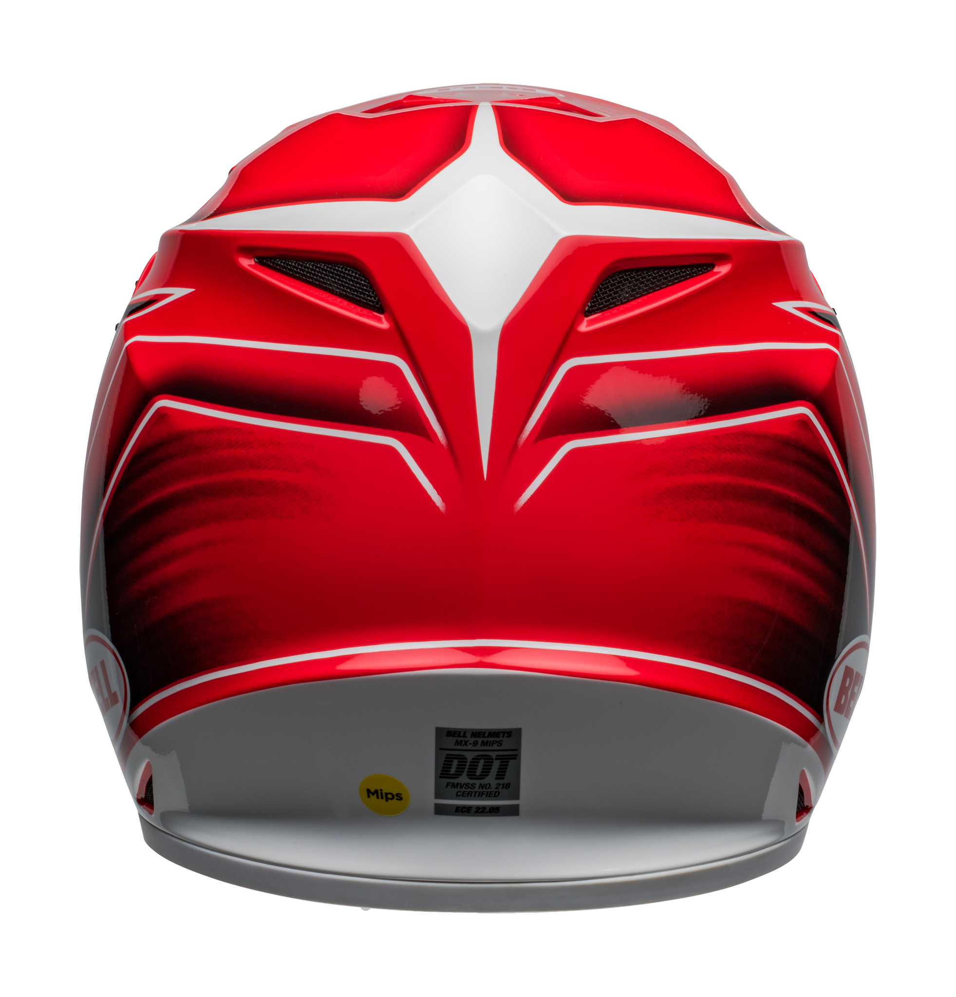 Bell Motocross Helmet MX-9 Zone - Red