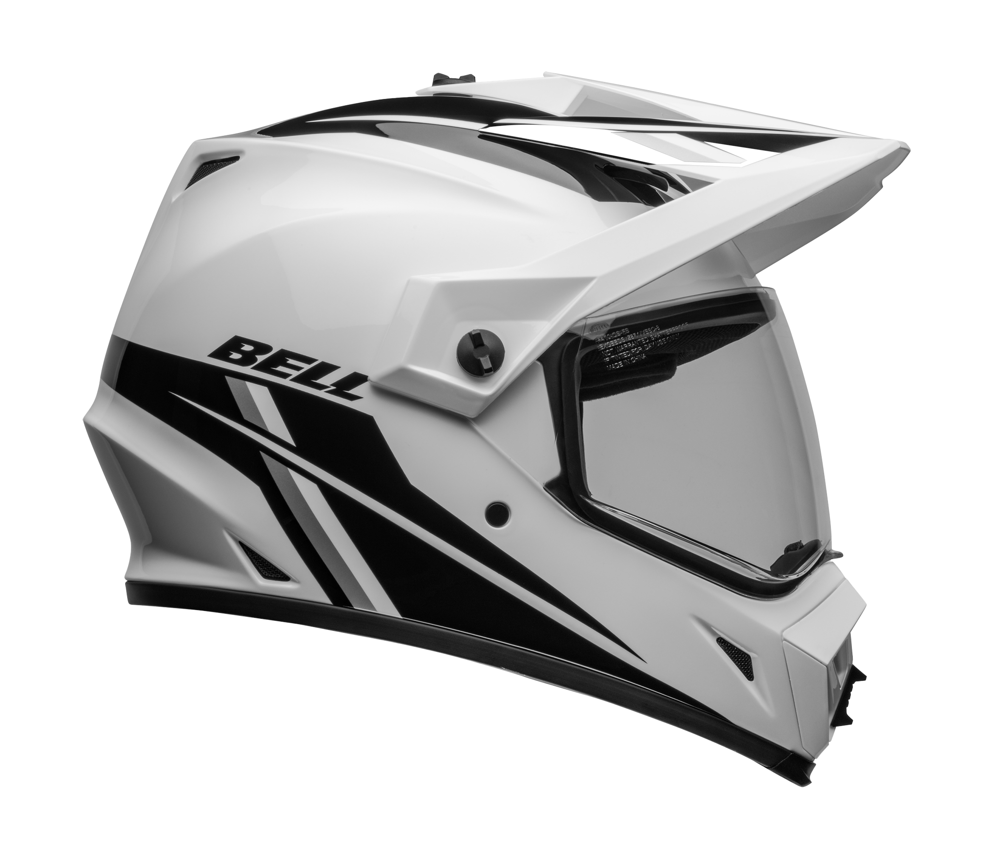 Bell Helmet MX-9 Adventure Alpine - White / Black