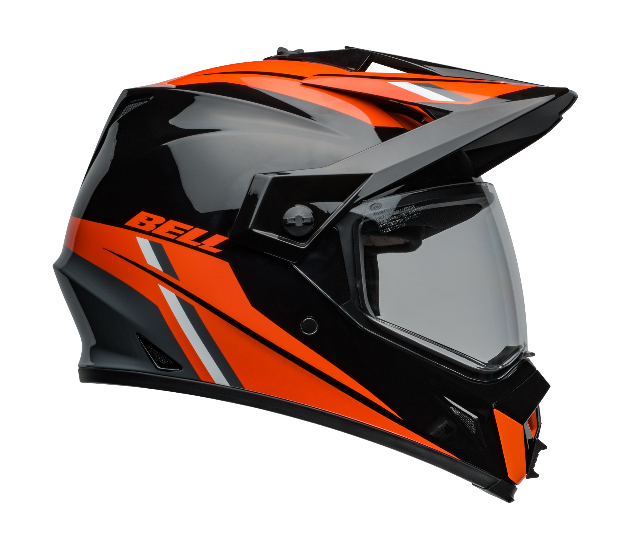 Bell Helmet MX-9 Adventure Alpine - Black / Orange