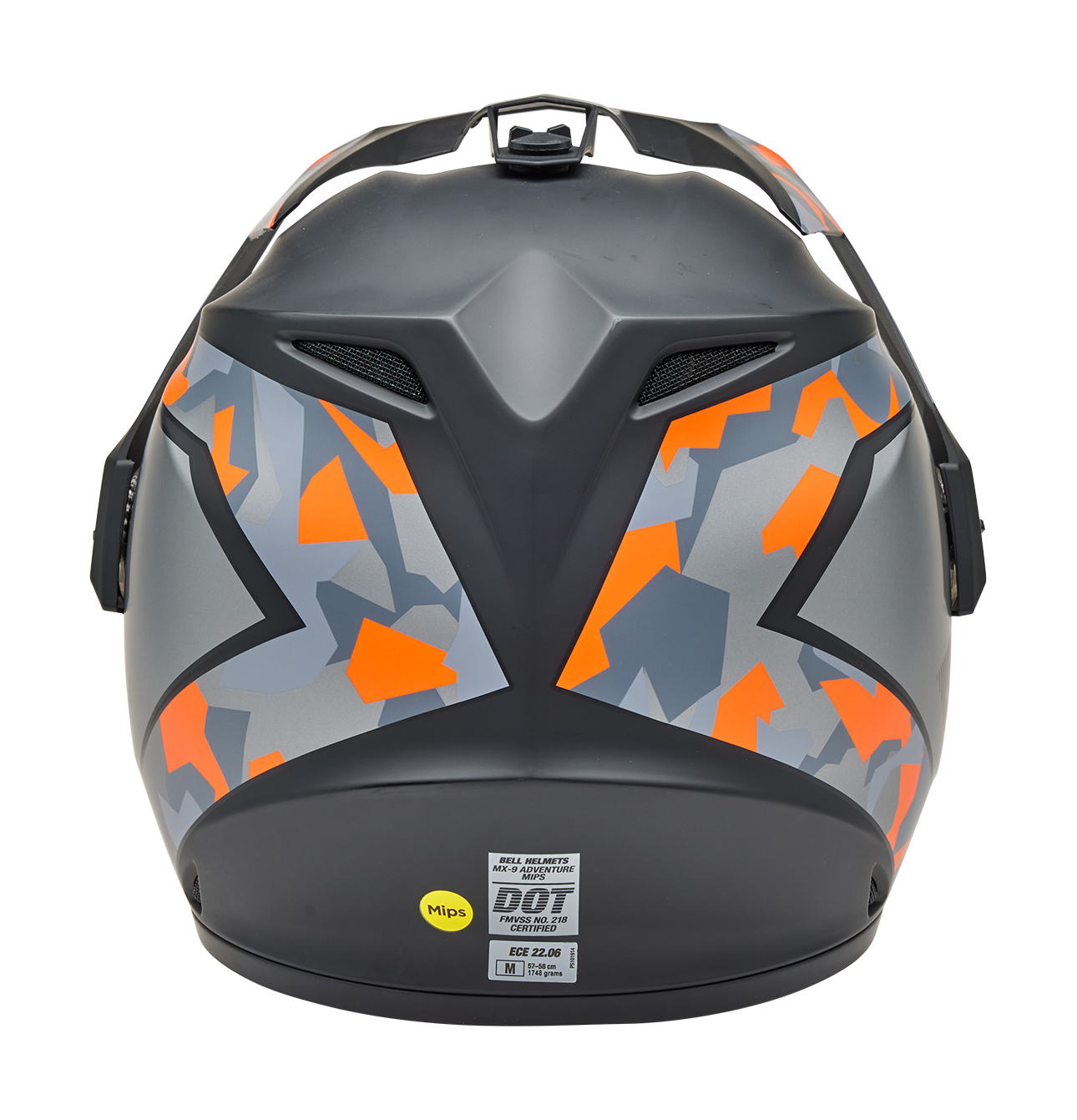 Bell Helmet MX-9 Adventure Mesa - Matte Black / Orange Camo
