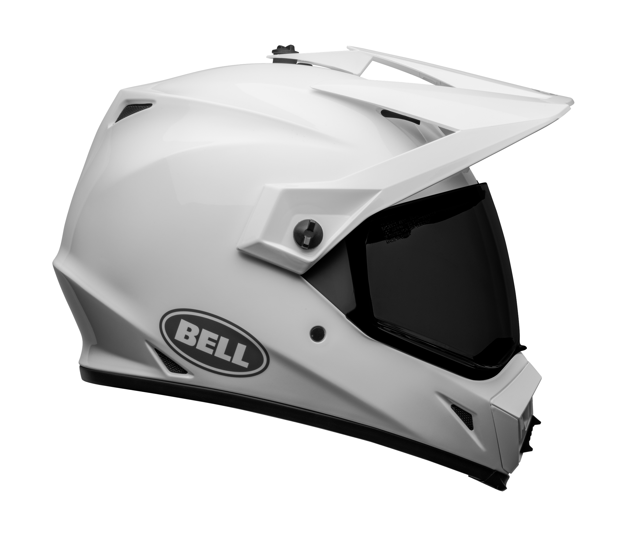 Bell Helmet MX-9 Adventure Solid - Gloss White