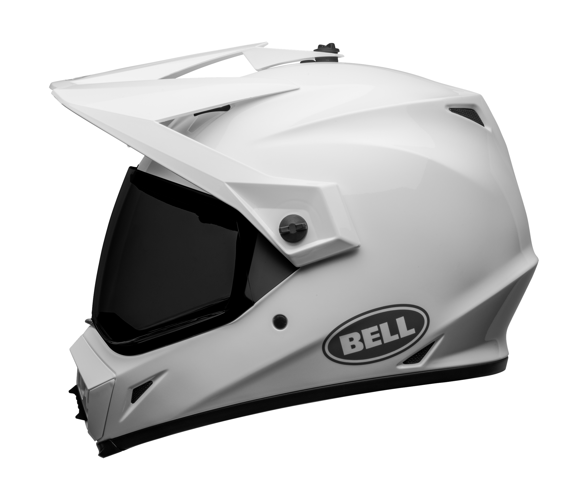 Bell Helmet MX-9 Adventure Solid - Gloss White