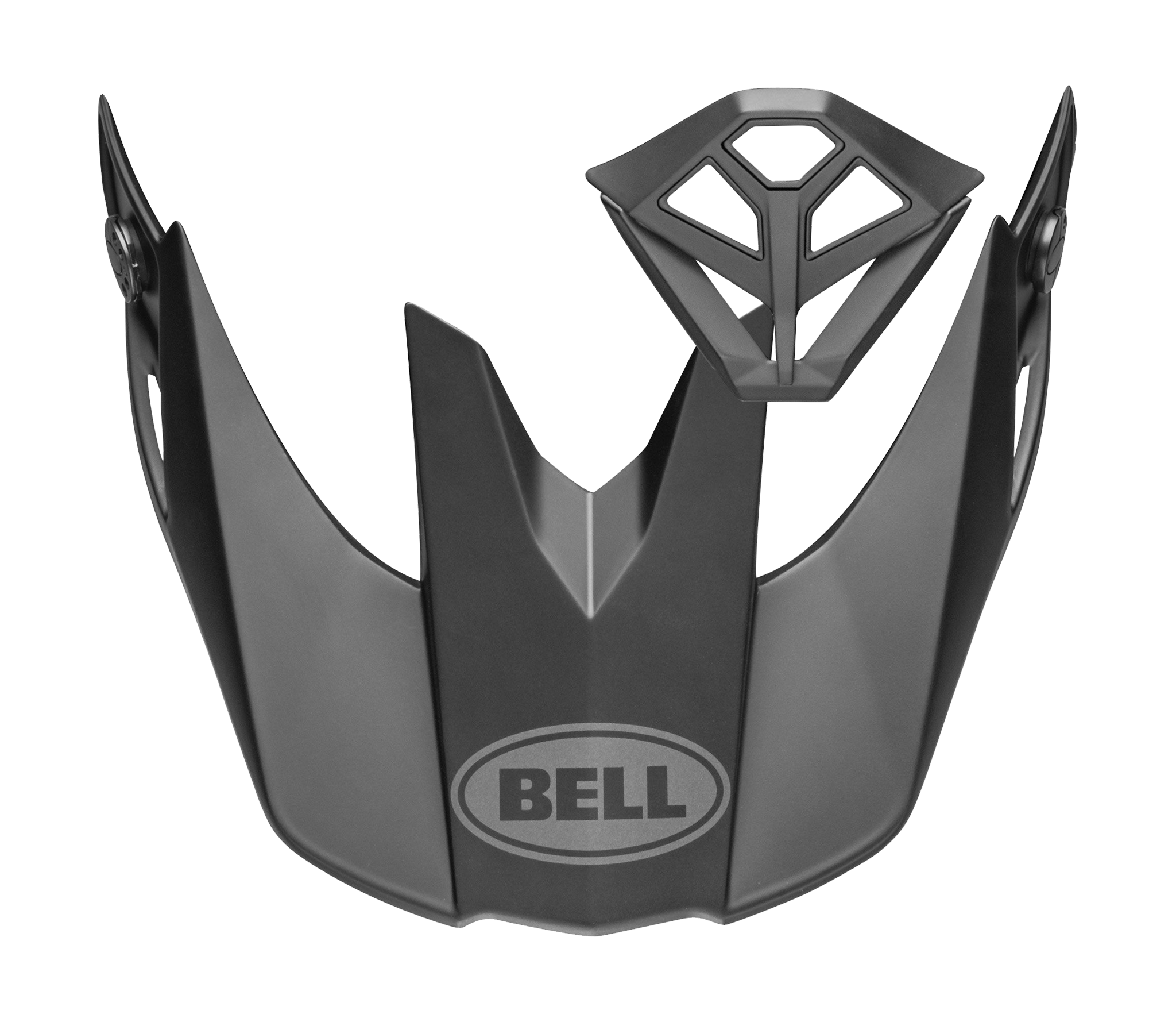 Bell Helmet Visor / Mouth Piece Kit Moto-10 Spherical Solid - Matte Black