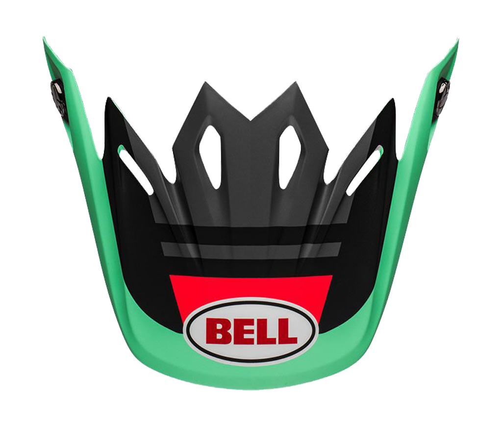 Bell Helmet Visor Moto-9 Prophecy - Green / InfraRed / Black