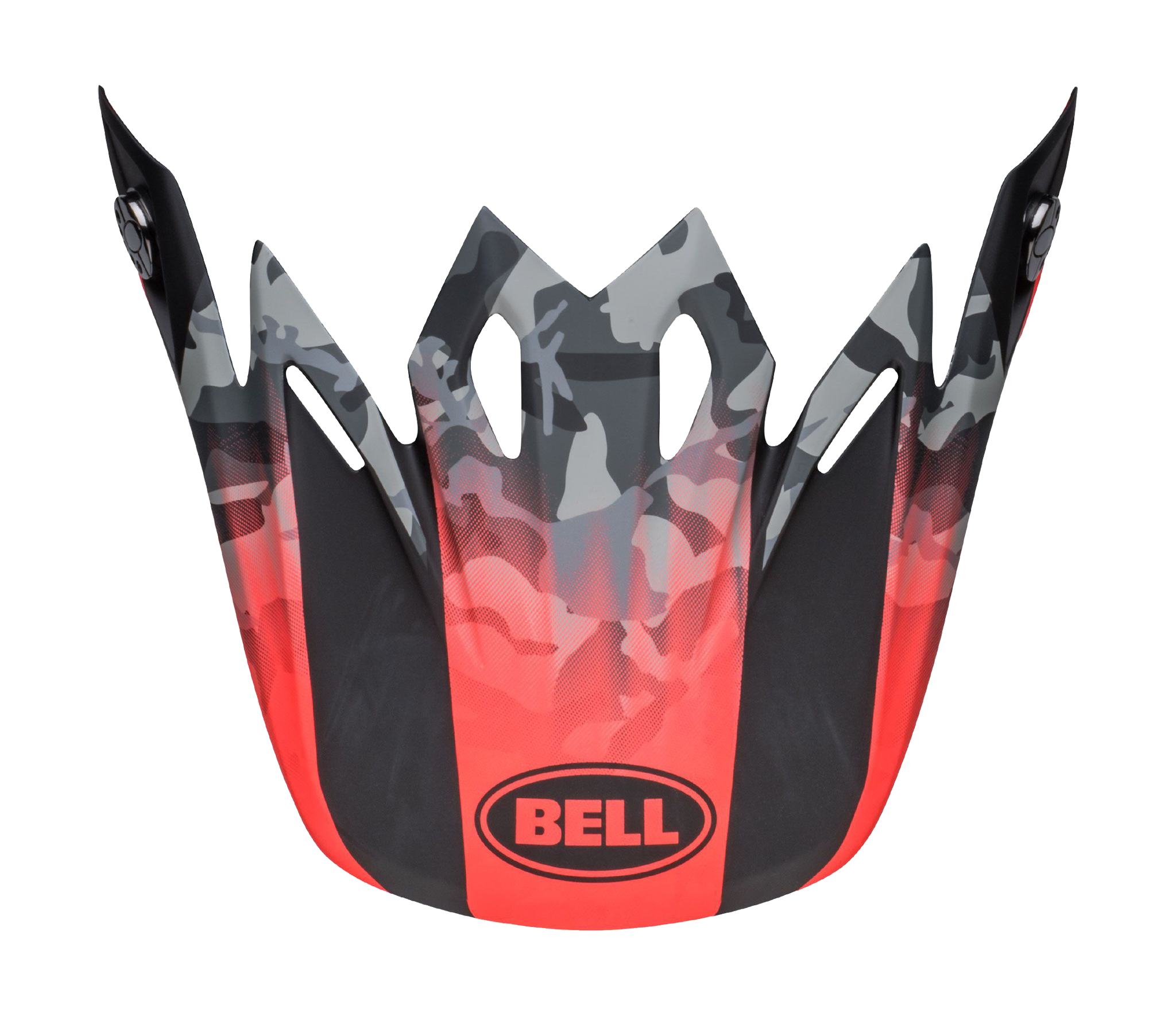 Bell Helmet Visor Moto-9 Venom - Black / Camo / Red
