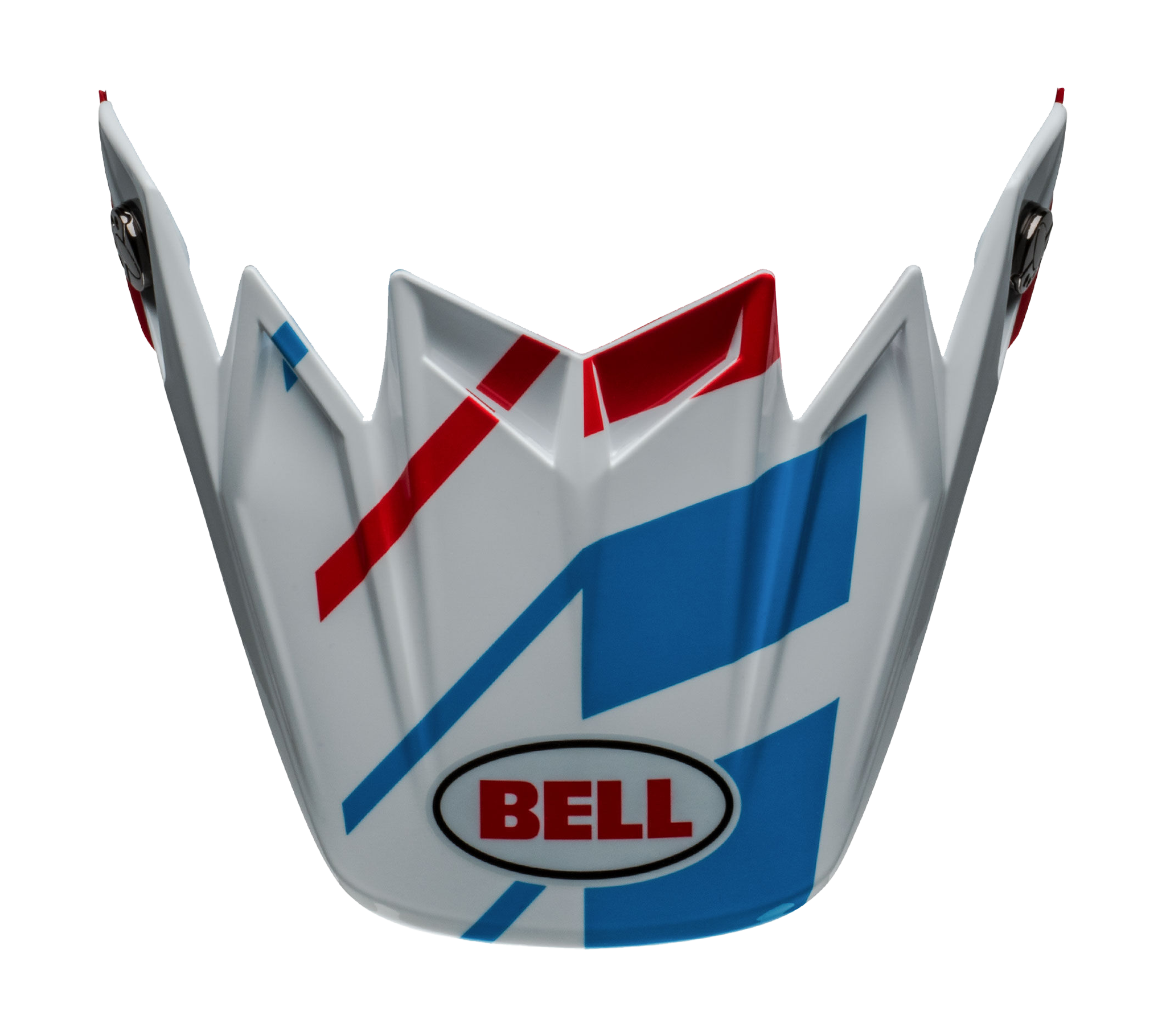 Bell Helmet Visor Moto-9S Flex Banshee - White / Red