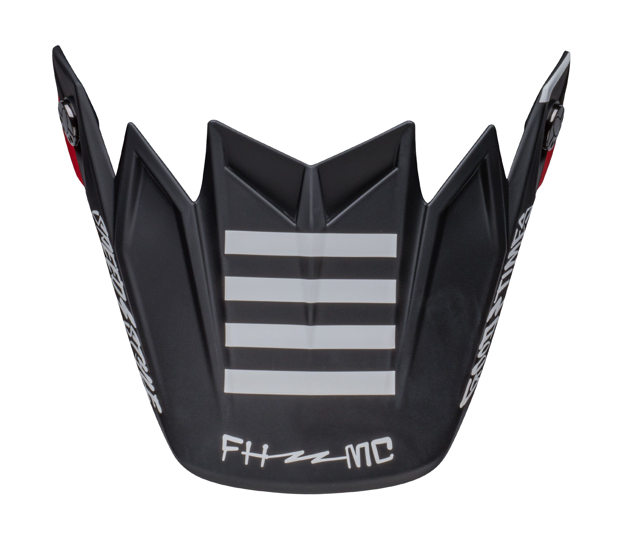 Bell Helmet Visor Moto-9S Flex Fasthouse Tribe - Matte Black / White
