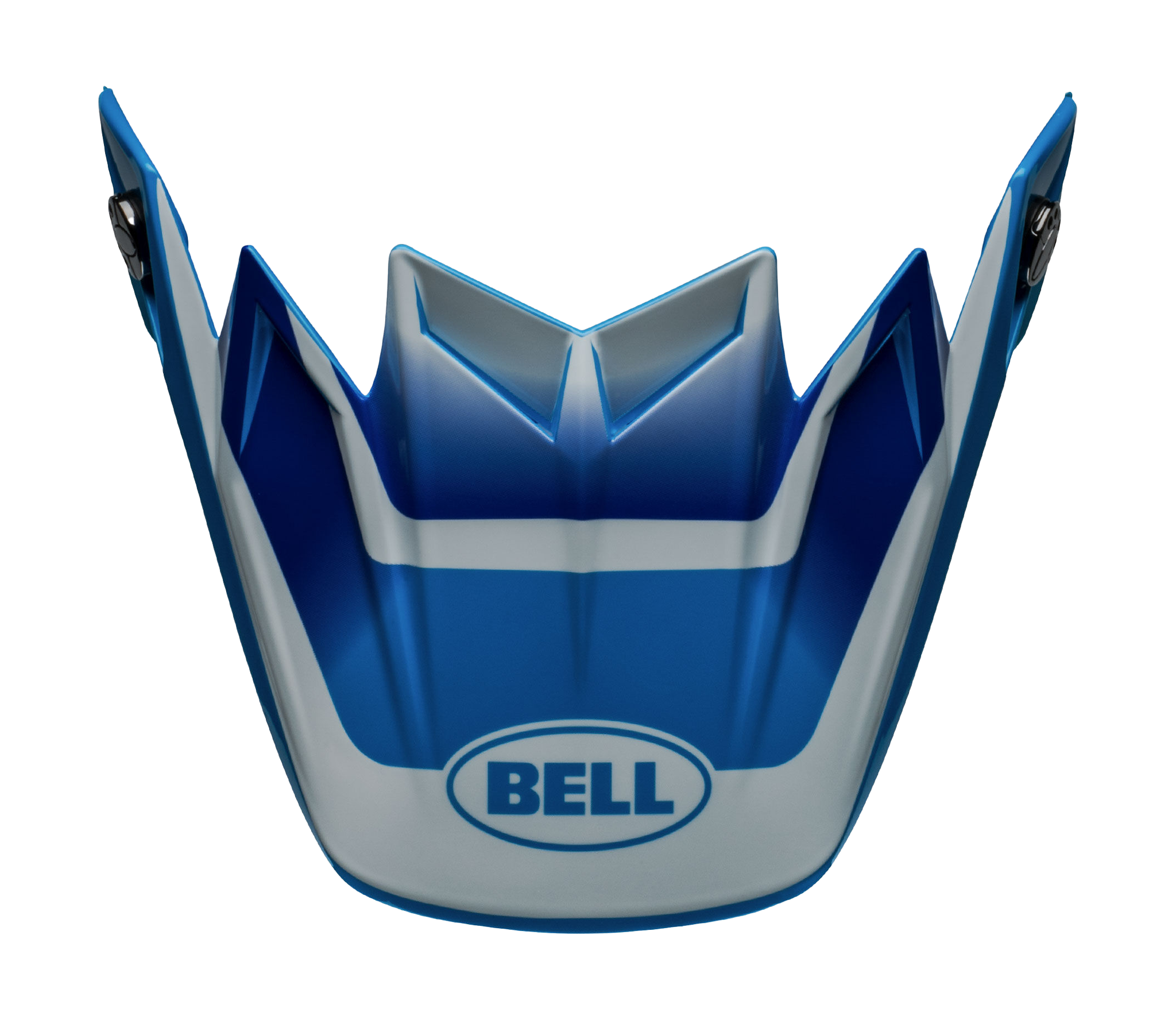 Bell Helmet Visor Moto-9S Flex Rail - Blue / White