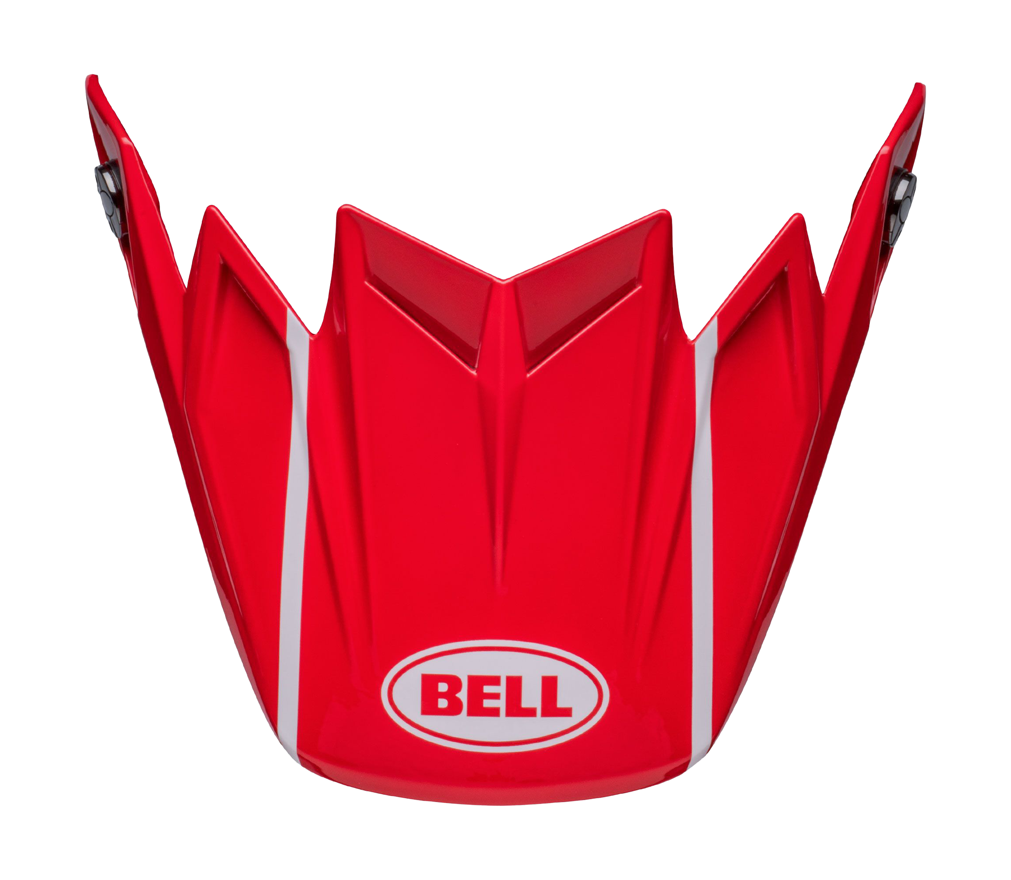 Bell Helmet Visor Moto-9S Flex Sprint - Red / Black