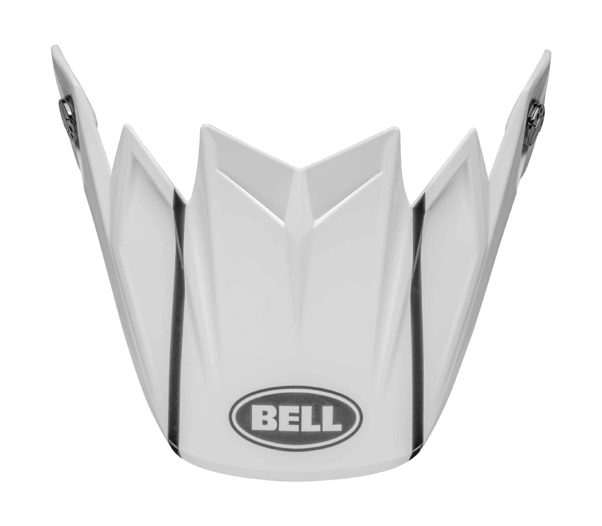 Bell Helmet Visor Moto-9S Flex Sprint - White / Red