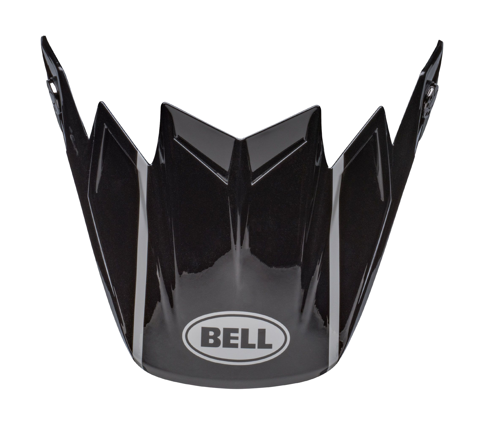 Bell Helmet Visor Moto-9S Flex Sprint - Black / Grey