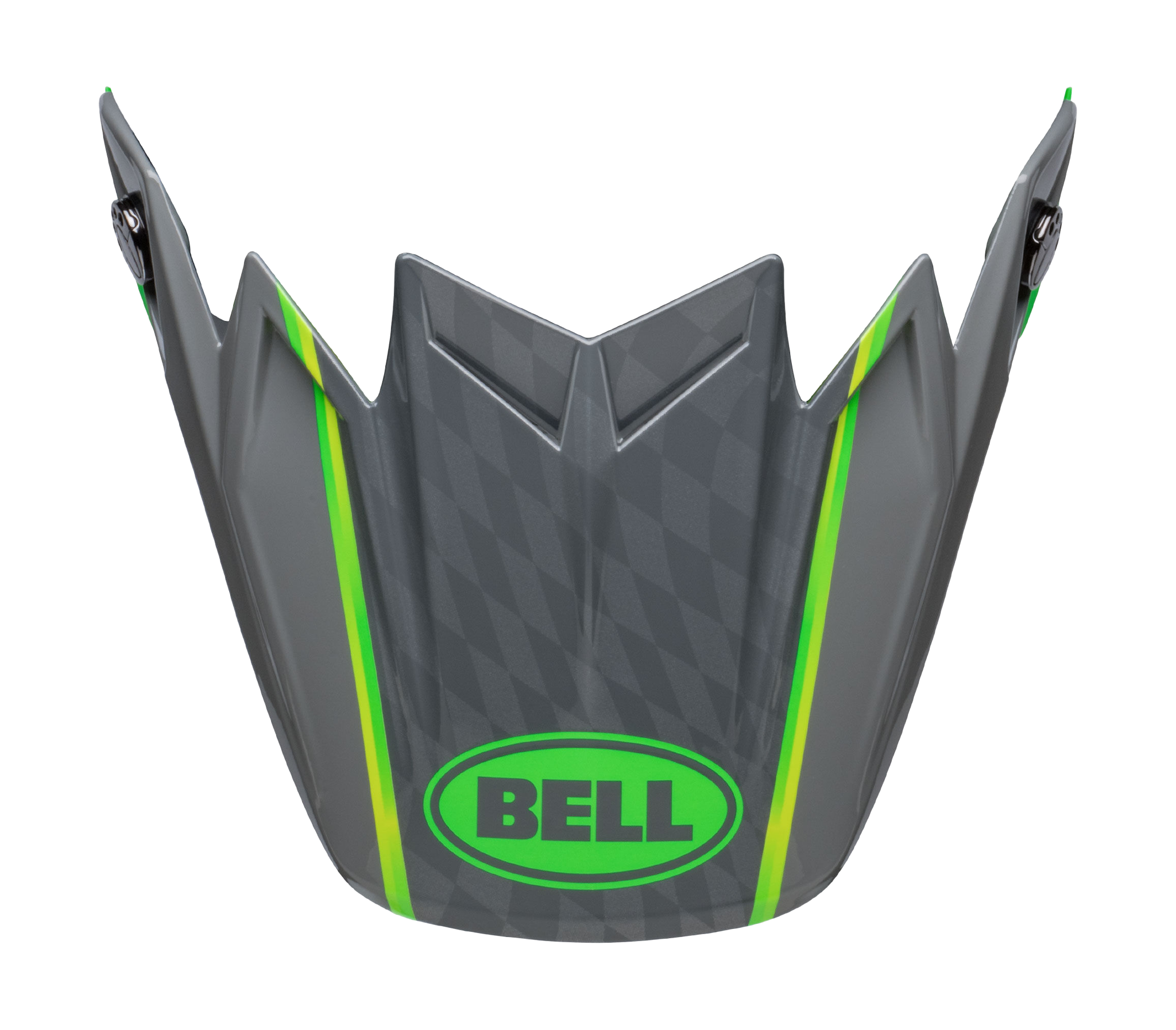 Bell Helmet Visor Moto-9S Flex Sprite - Grey / Green