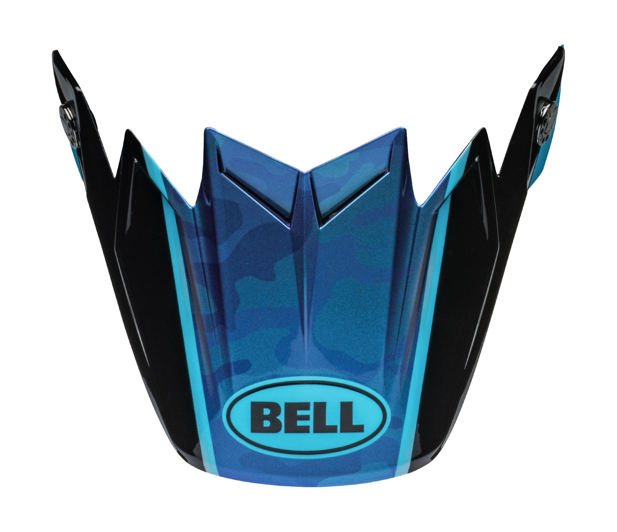 Bell Helmet Visor Moto-9S Flex Sprite - Black / Blue