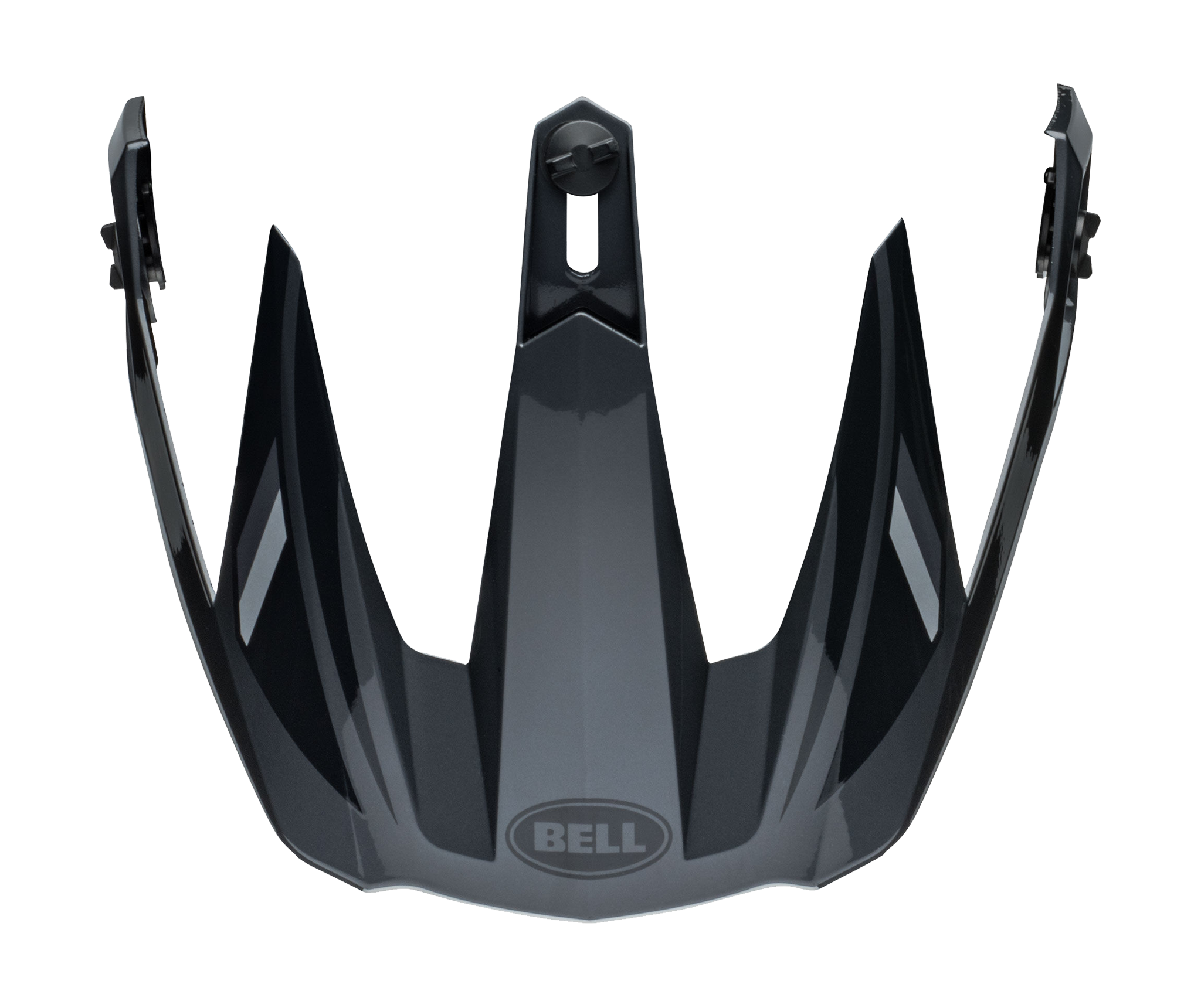 Bell Helmet Visor MX-9 Adventure Alpine - Charcoal / Silver