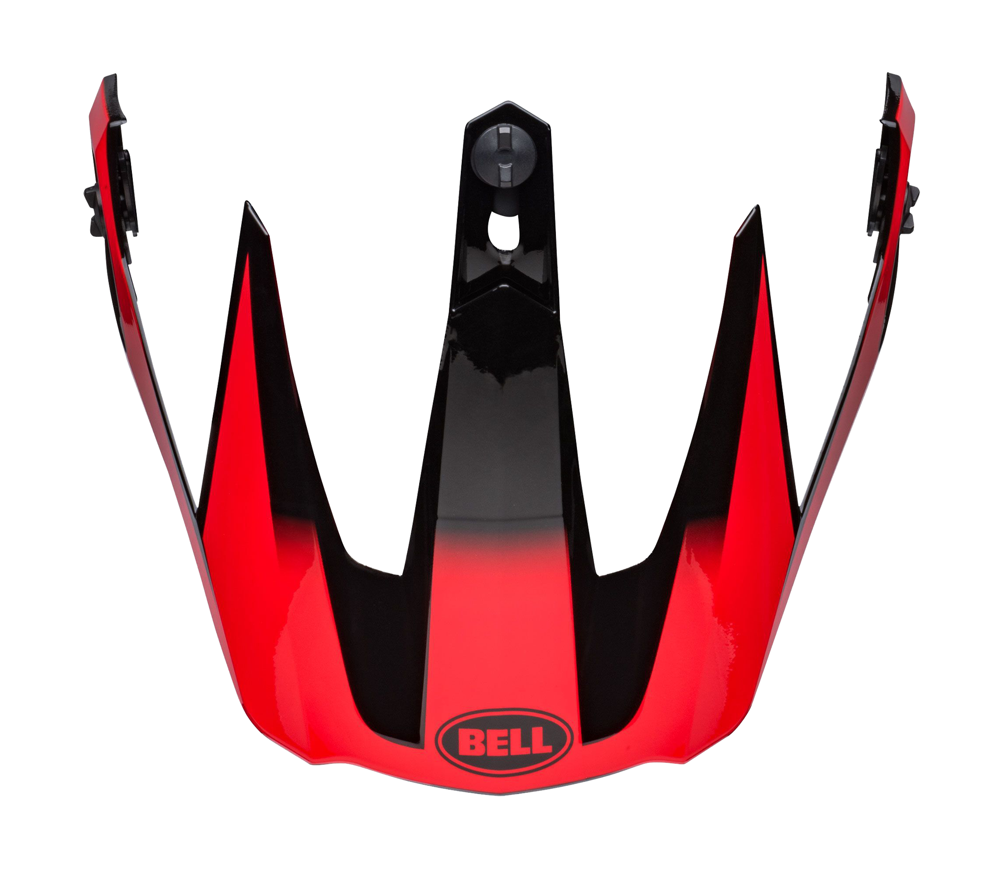 Bell Helmet Visor MX-9 Adventure Dash - Black / Red
