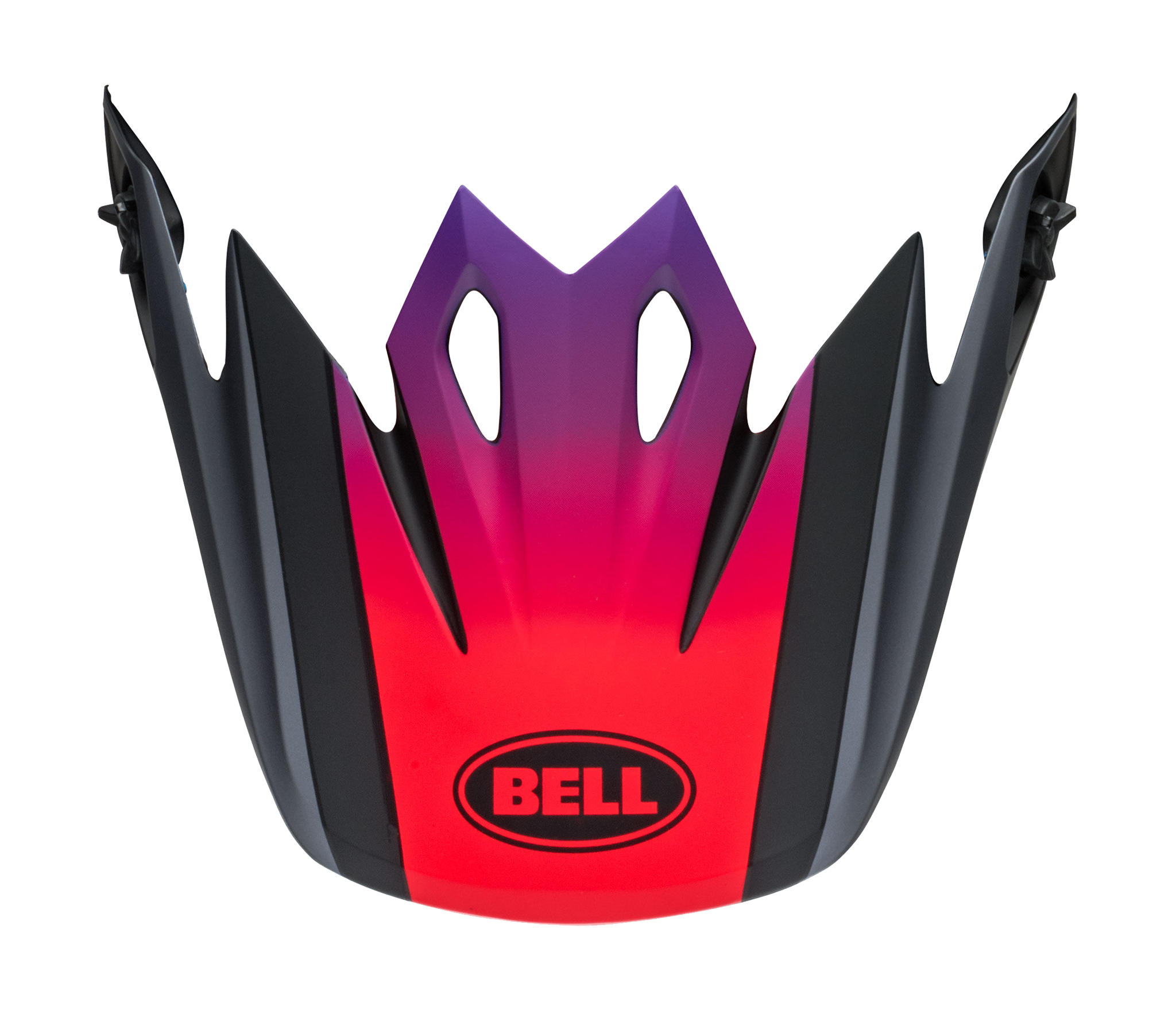 Bell Helmet Visor MX-9 Alter Ego - Black / Red