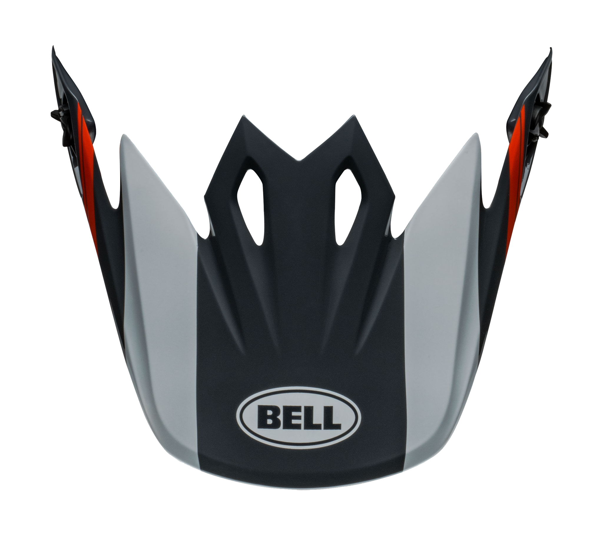 Bell Helmet Visor MX-9 Dart - Charcoal / Orange