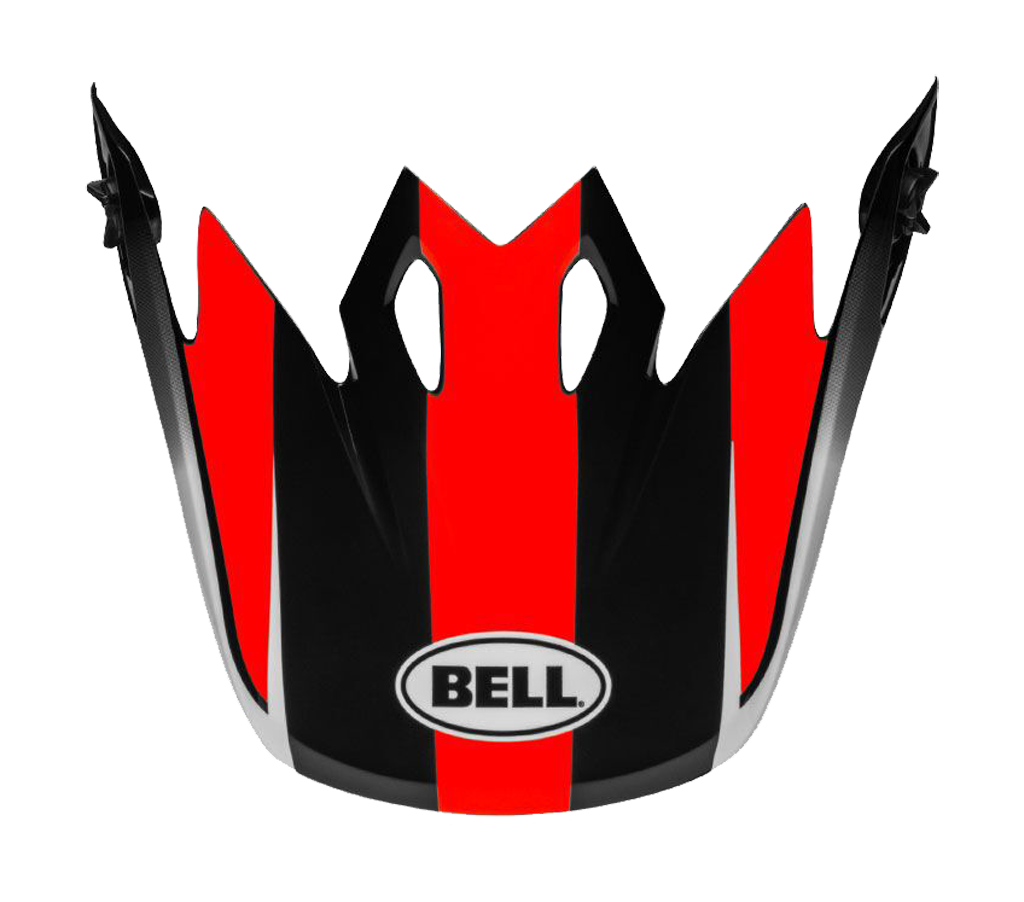 Bell Helmet Visor MX-9 Dash - Orange / Black