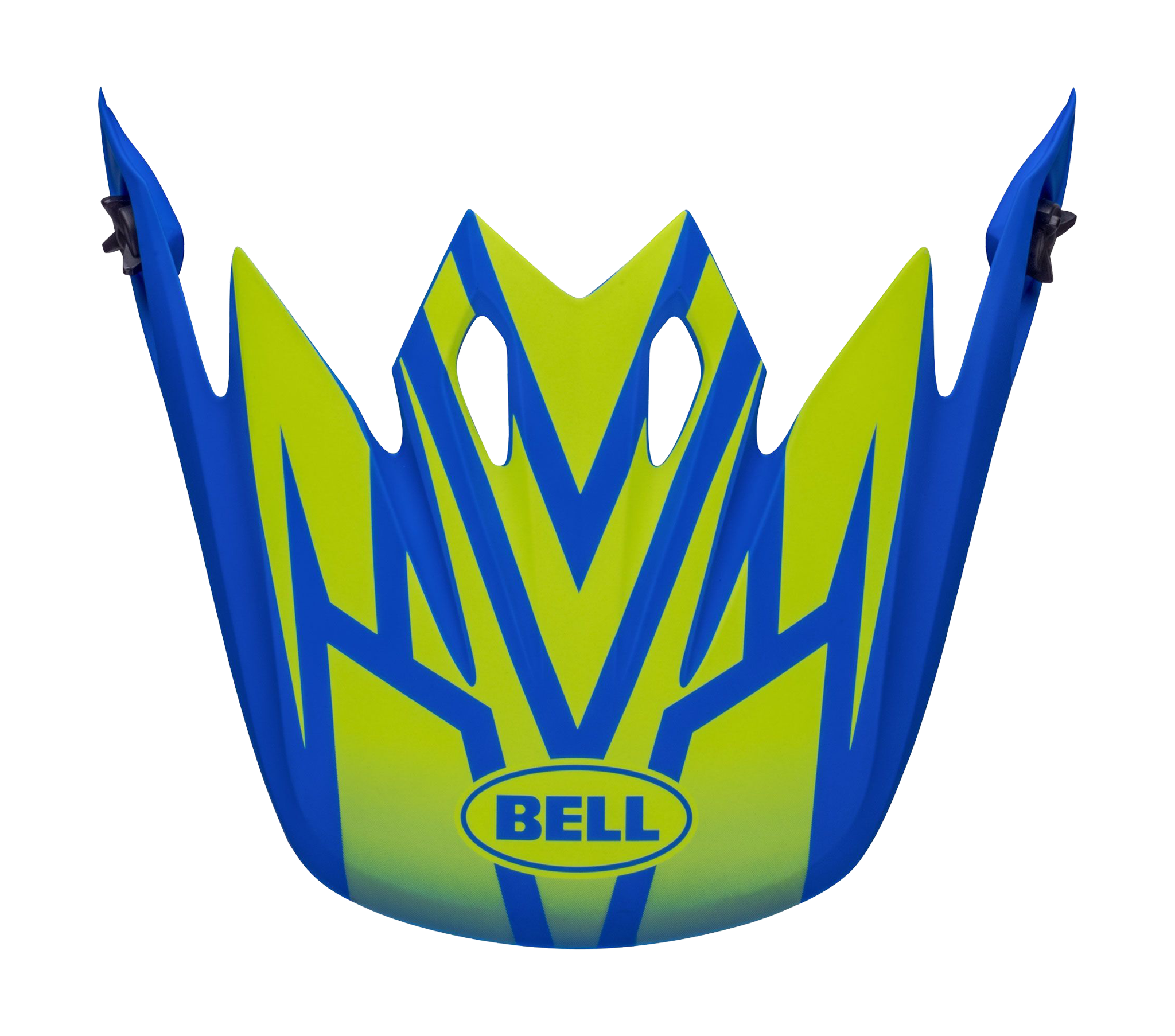 Bell Helmet Visor MX-9 Disrupt - Blue / Hi-Viz