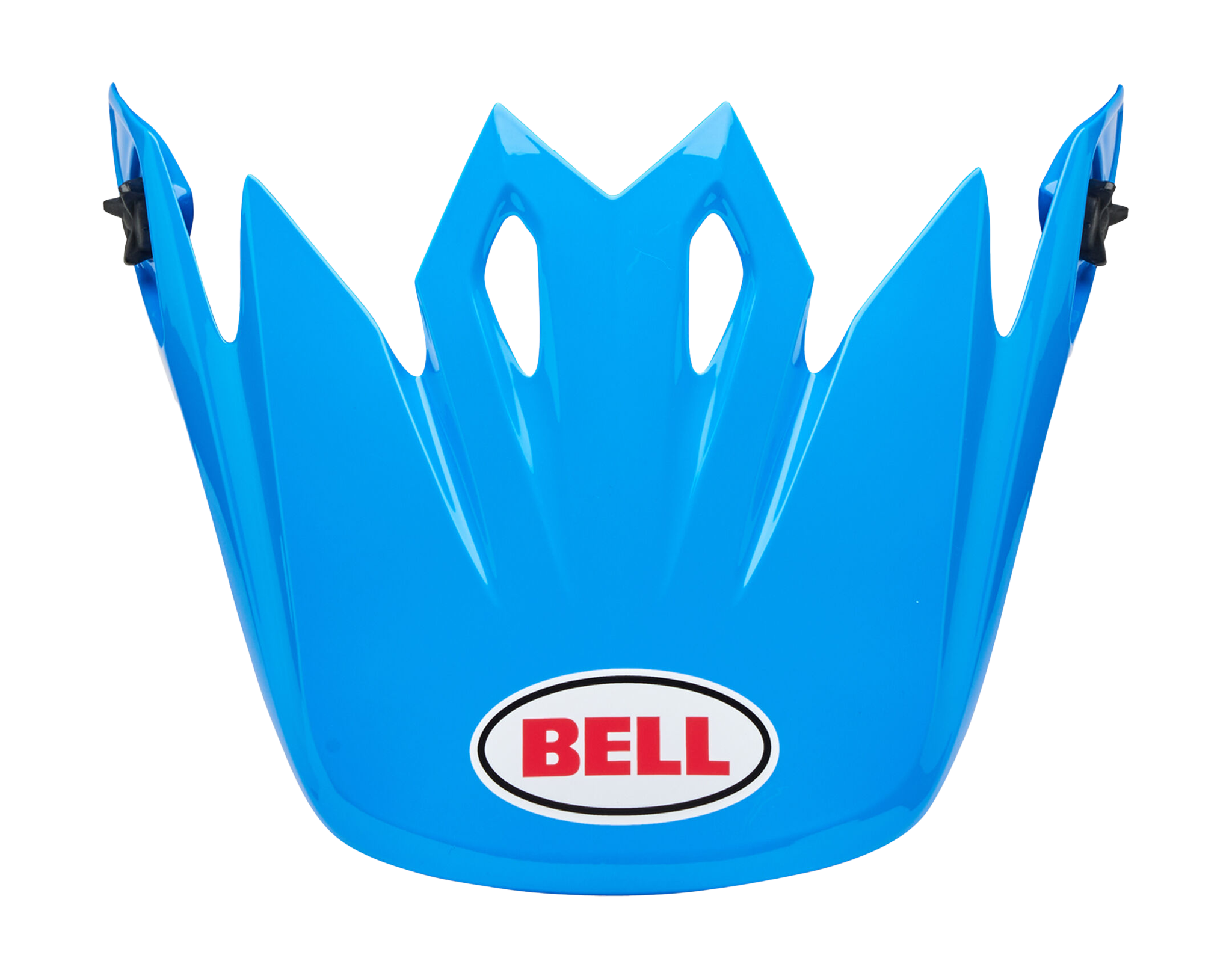 Bell Helmet Visor MX-9 Jackal - Blue / HiViz Yellow