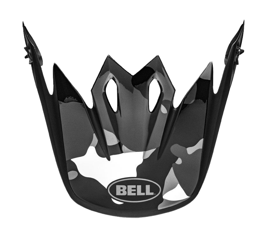 Bell Helmet Visor MX-9 Presence - Black / Titanium / Camo