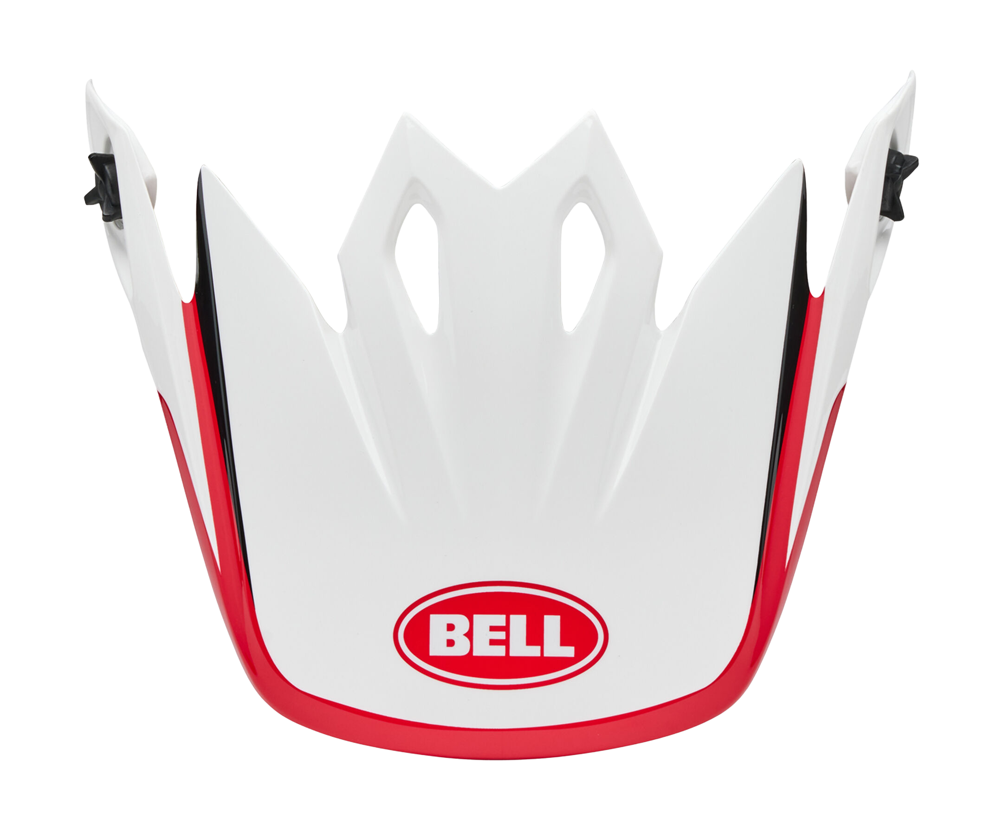 Bell Helmet Visor MX-9 Rift - Red / White