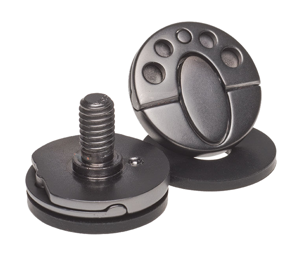 Bell Helmet Visor Screw Set Moto-10 Spherical - Smoke Chrome - 2 Pcs