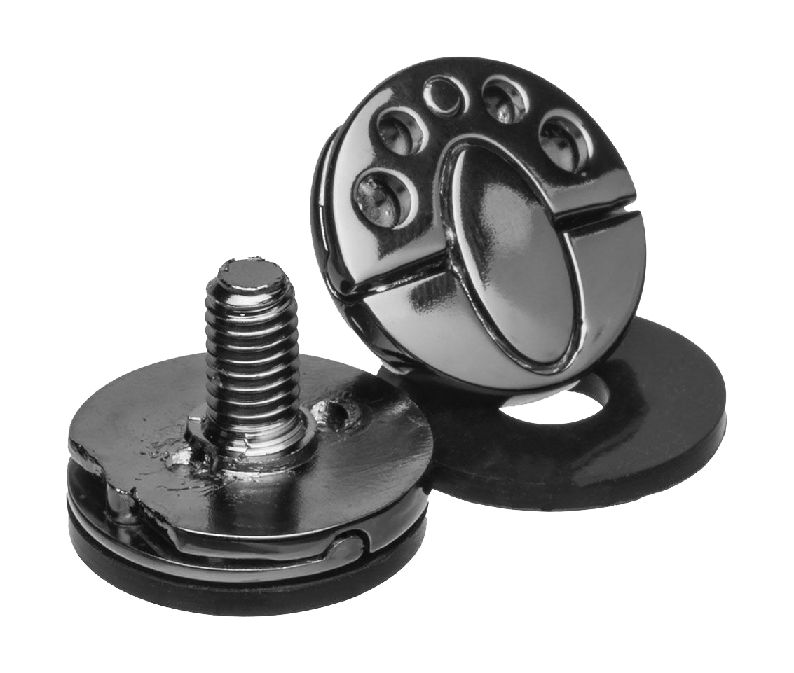 Bell Helmet Visor Screw Set Moto-9/9S Flex / Moto-9 - Silver - 2 Pcs