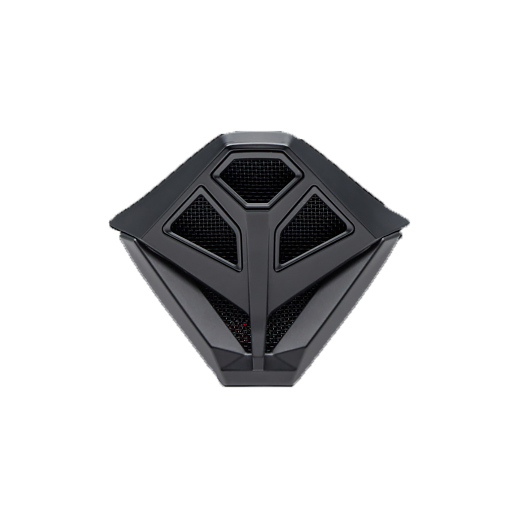 Bell Mouthpiece Moto-10 Spherical Fasthouse Raven - Matte Black / White