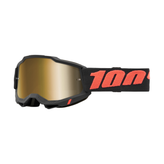 100% Motocross Goggle Accuri 2 Borego - Mirror True Gold